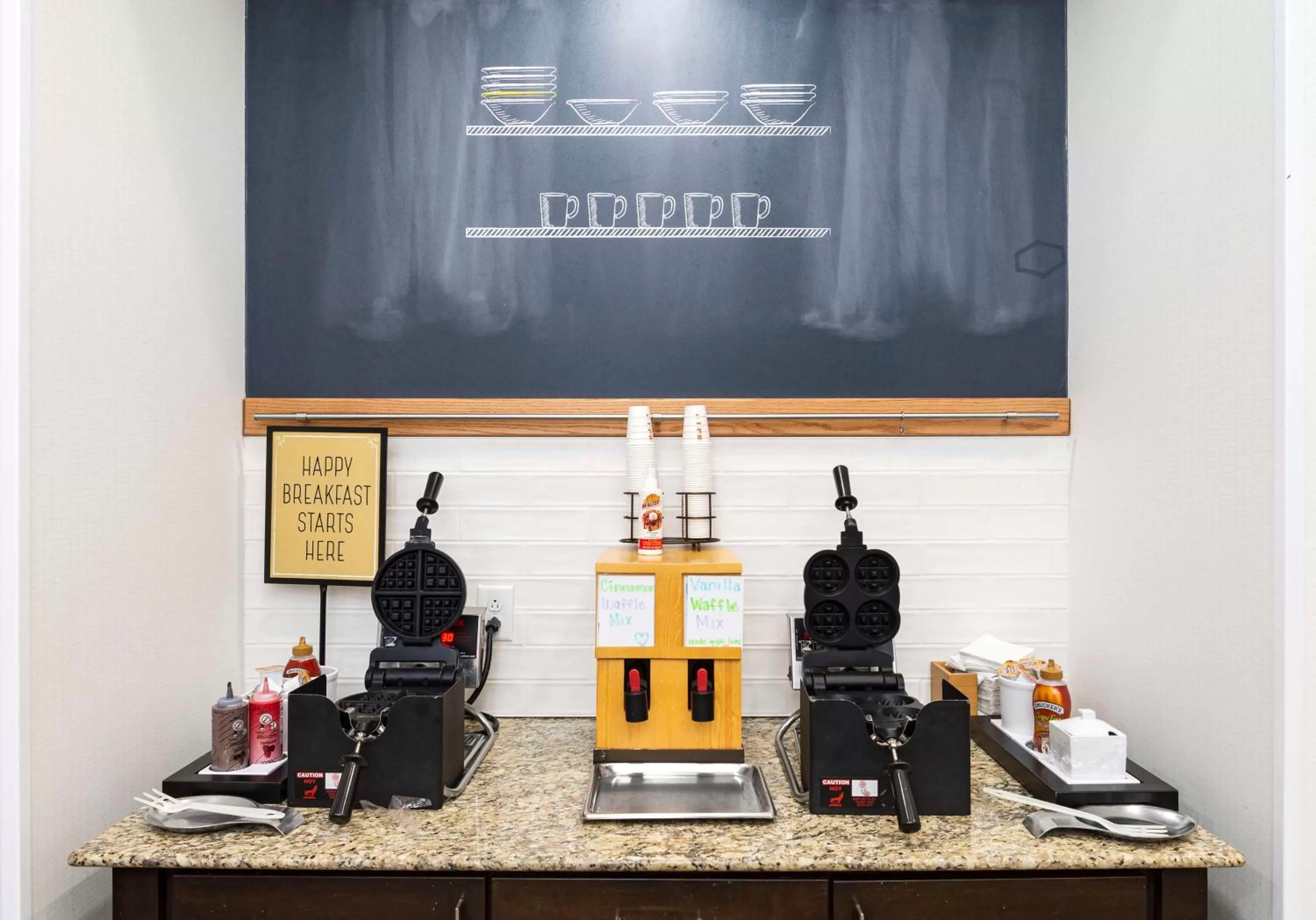 Breakfast in Hampton Inn Greenville