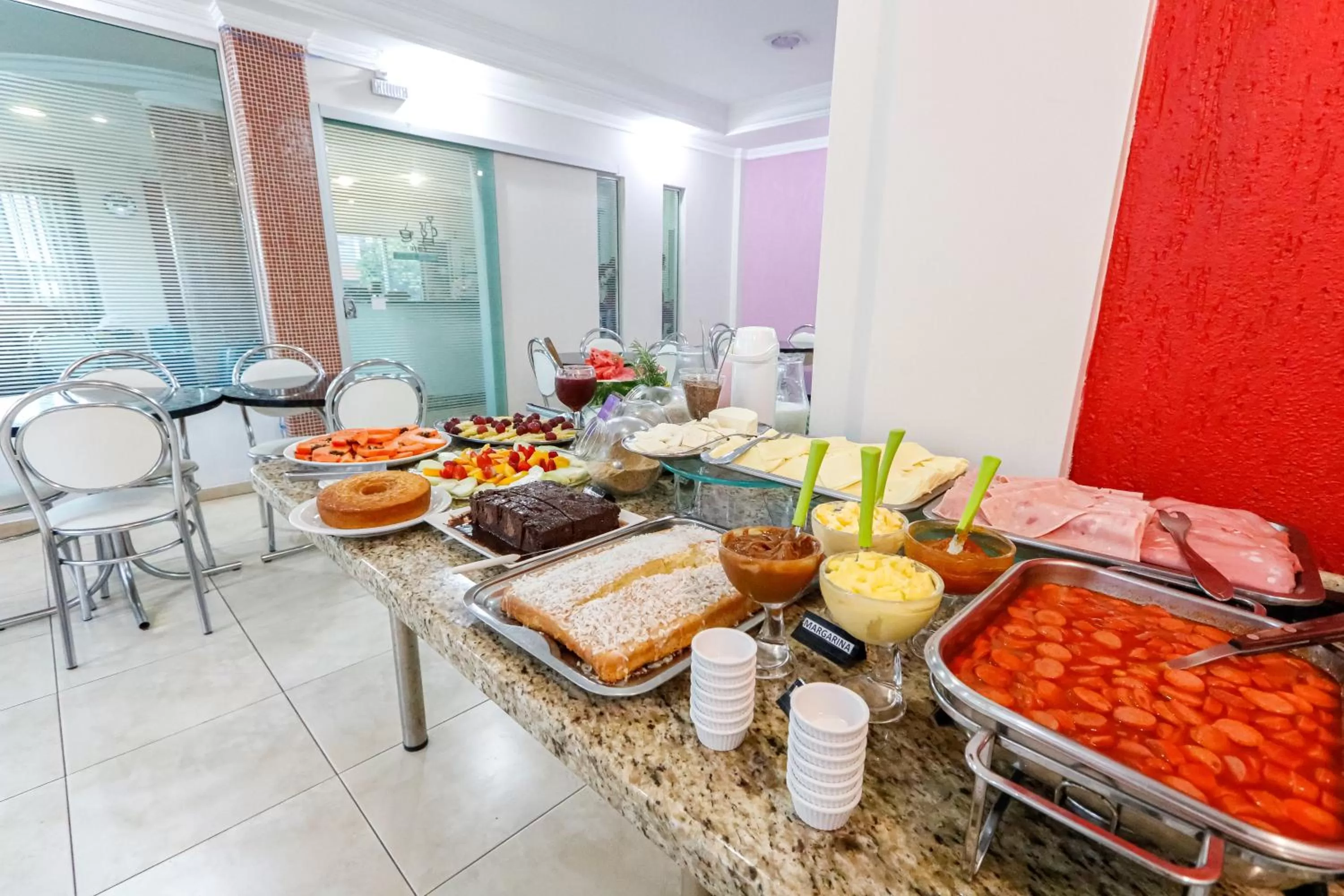 Food and drinks in Hotel Villa Quati