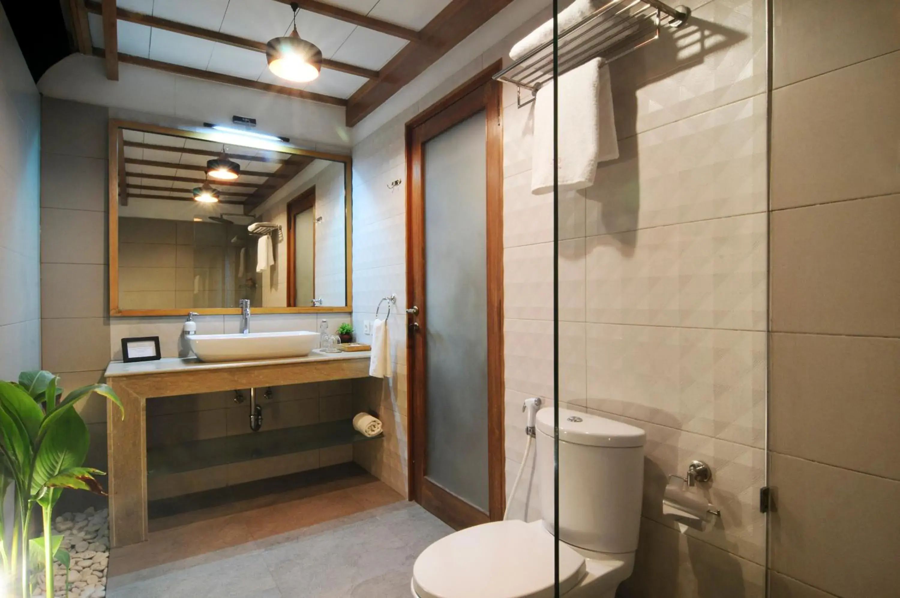 Shower, Bathroom in Ke Rensia Private Pool Villas Gili Air