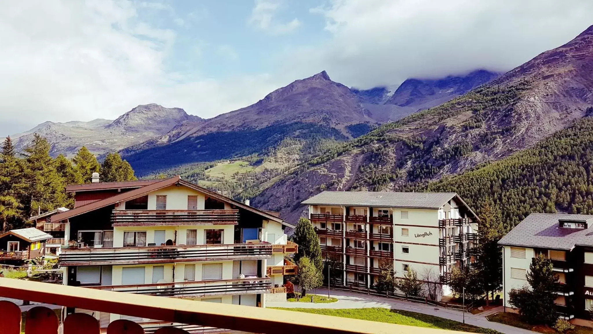 Mountain view, Winter in Hotel Alpenperle