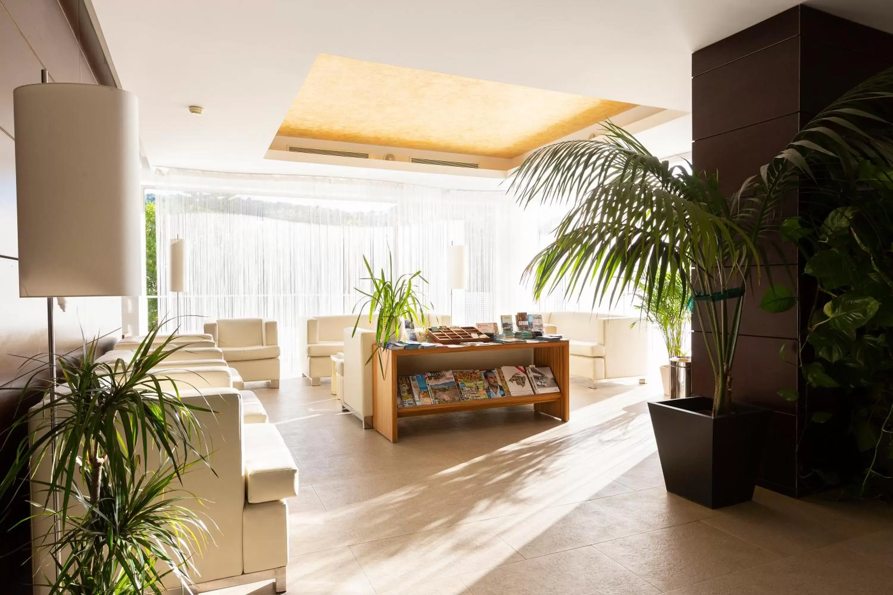 Lobby or reception in Aimia Hotel