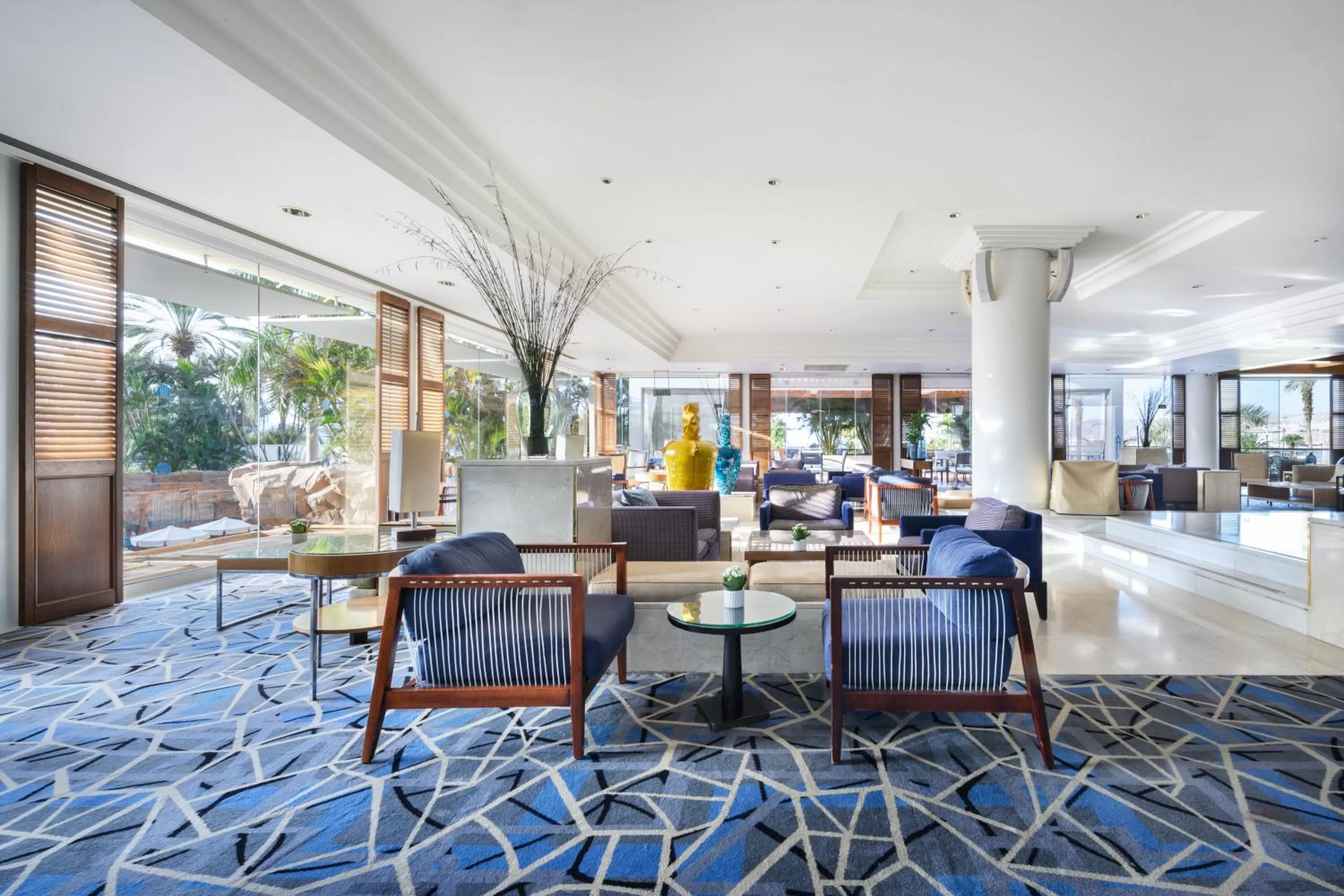 Lobby or reception in Royal Beach Eilat by Isrotel Exclusive