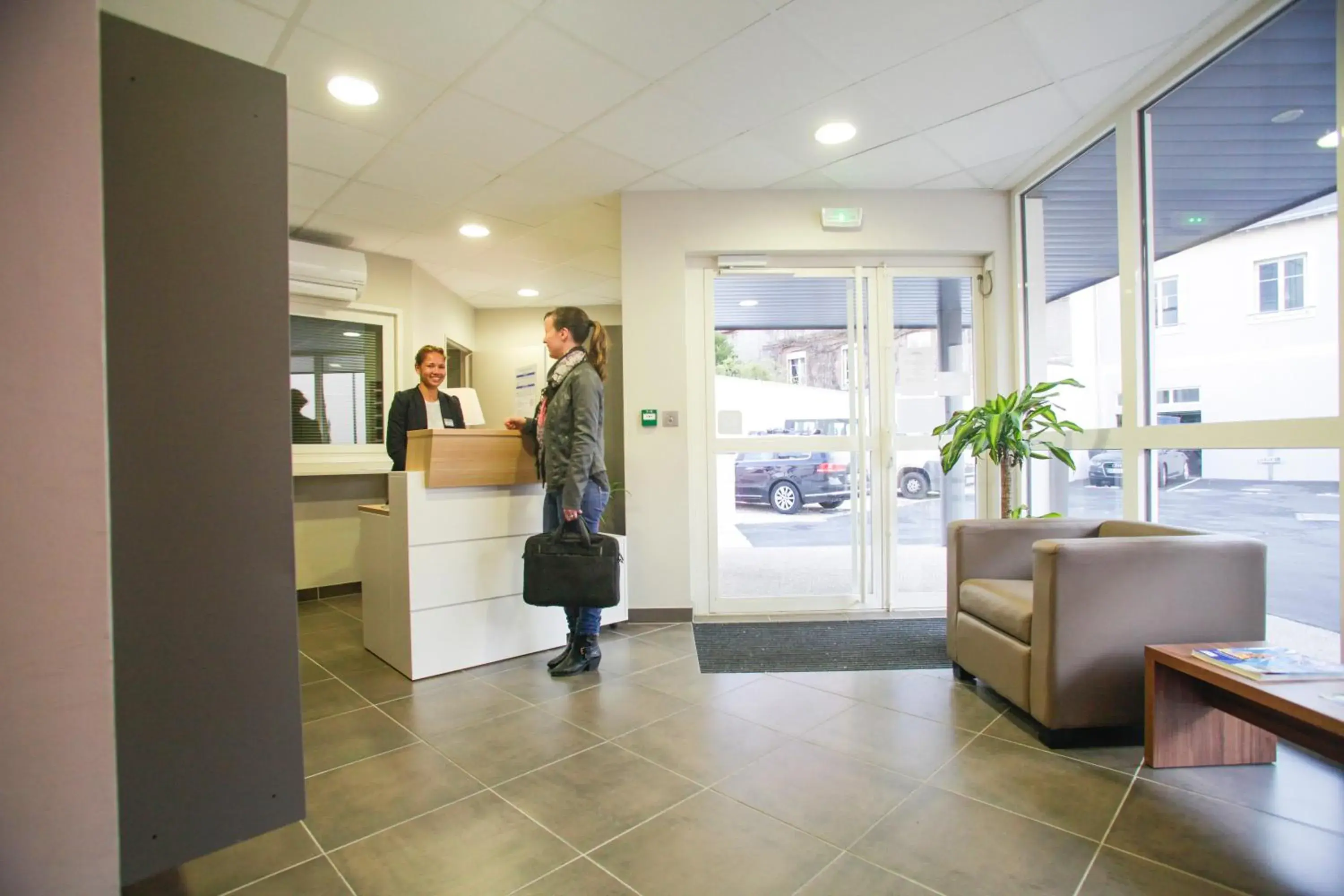 Lobby or reception in Appart'hôtel Odalys City - Orléans Centre Lobby or reception in Appart'hôtel Odalys City - Orléans Centre