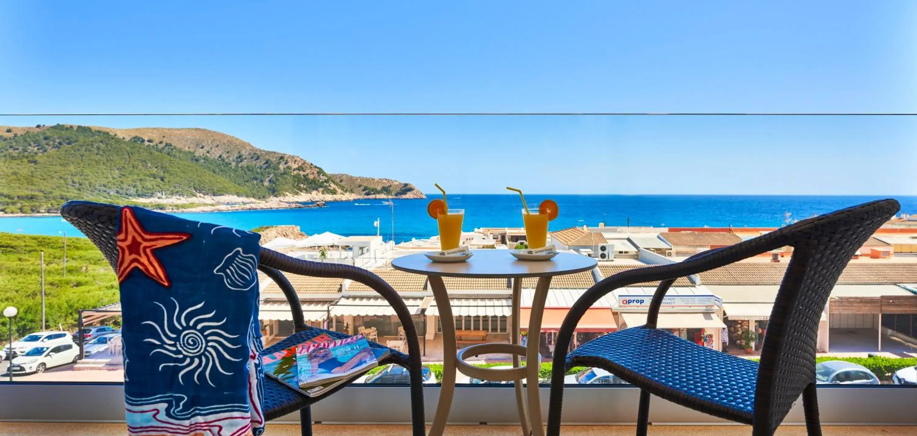 Balcony/Terrace in Hotel & Spa S'Entrador Playa