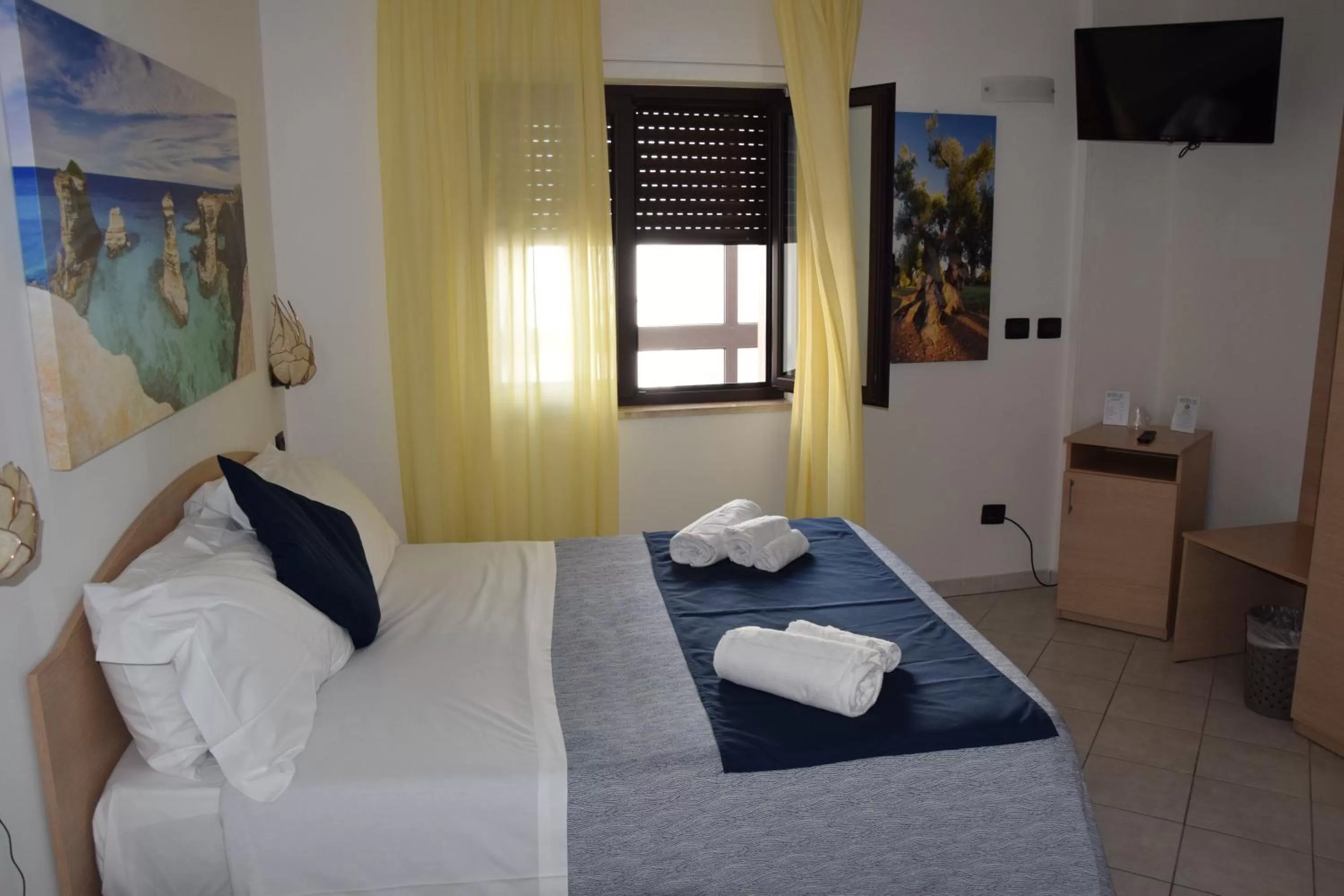 Bed in Hotel Profumo Di Mare