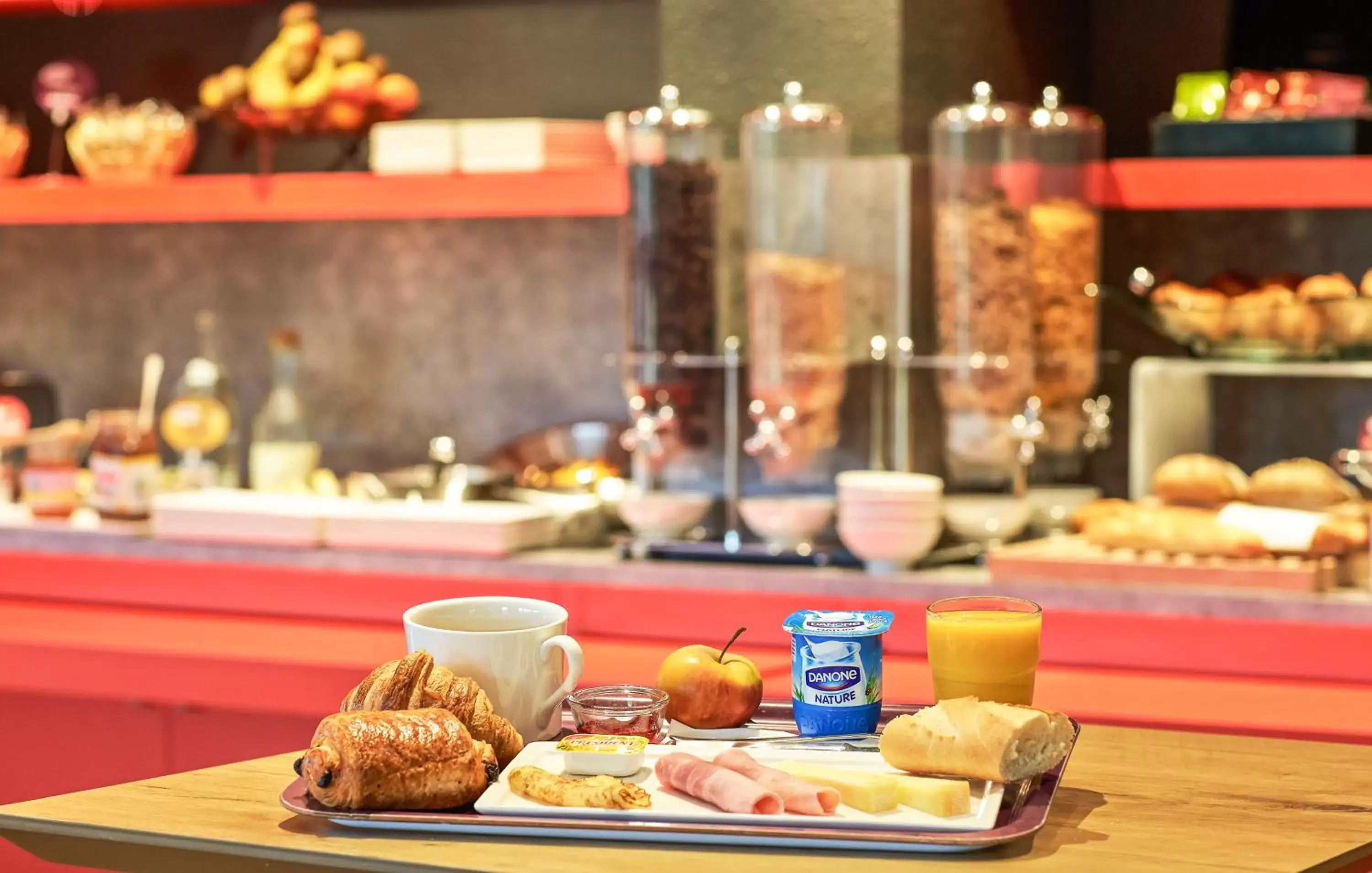Buffet breakfast, Breakfast in ibis Amboise