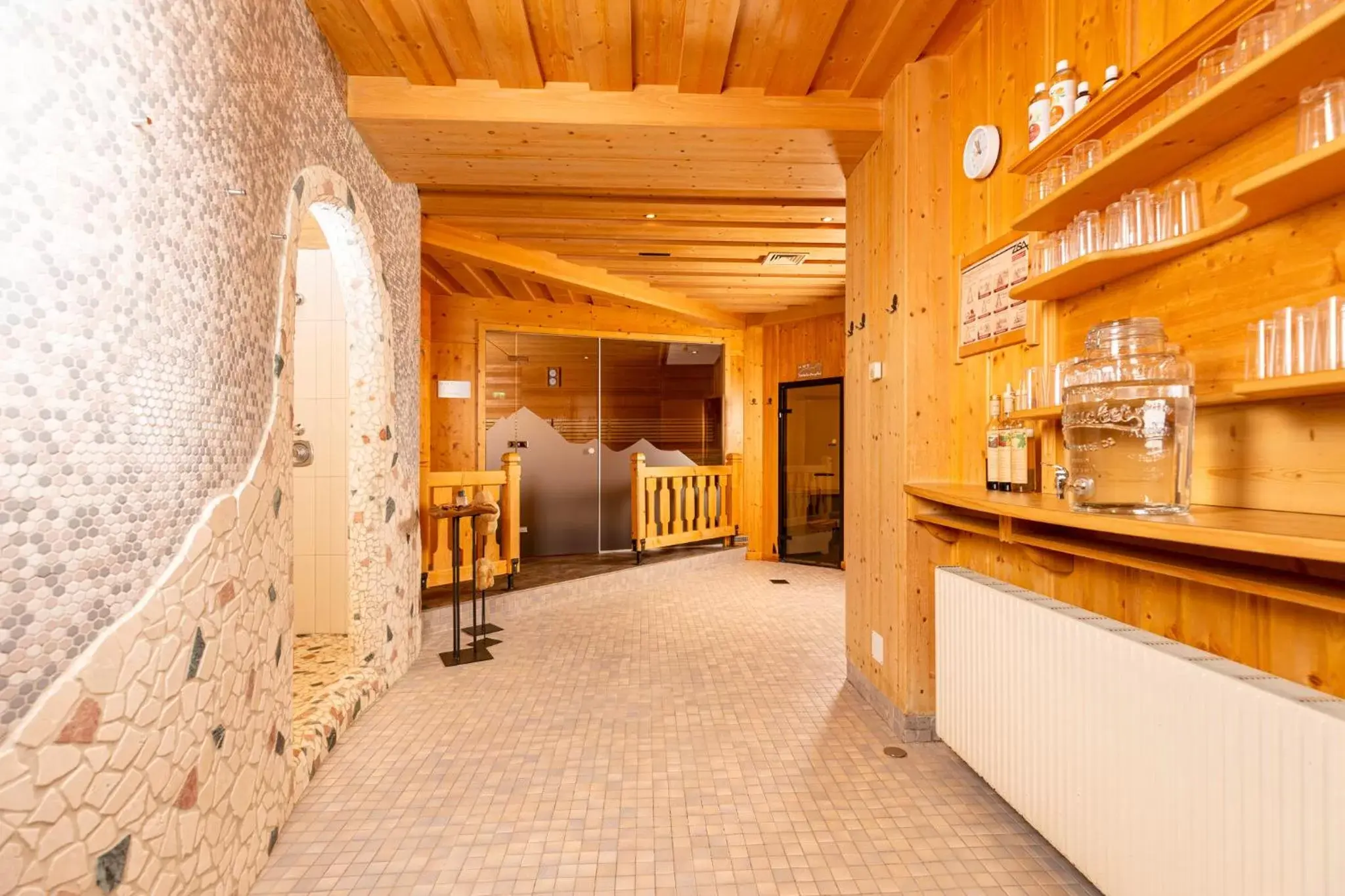 Sauna in Kinder- & Gletscherhotel Hintertuxerhof