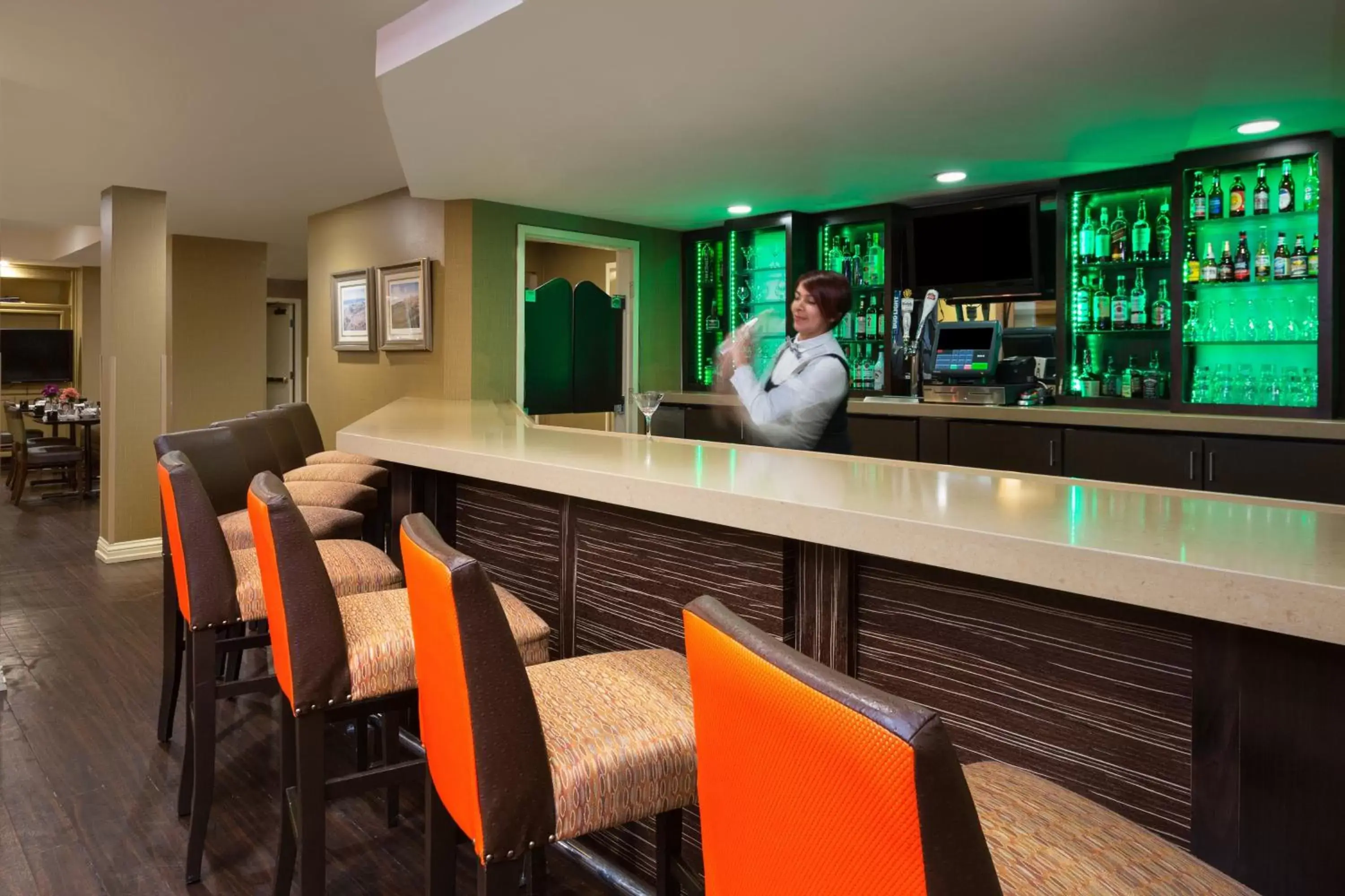 Lounge or bar, Lounge/Bar in Holiday Inn Dublin - Pleasanton, an IHG Hotel