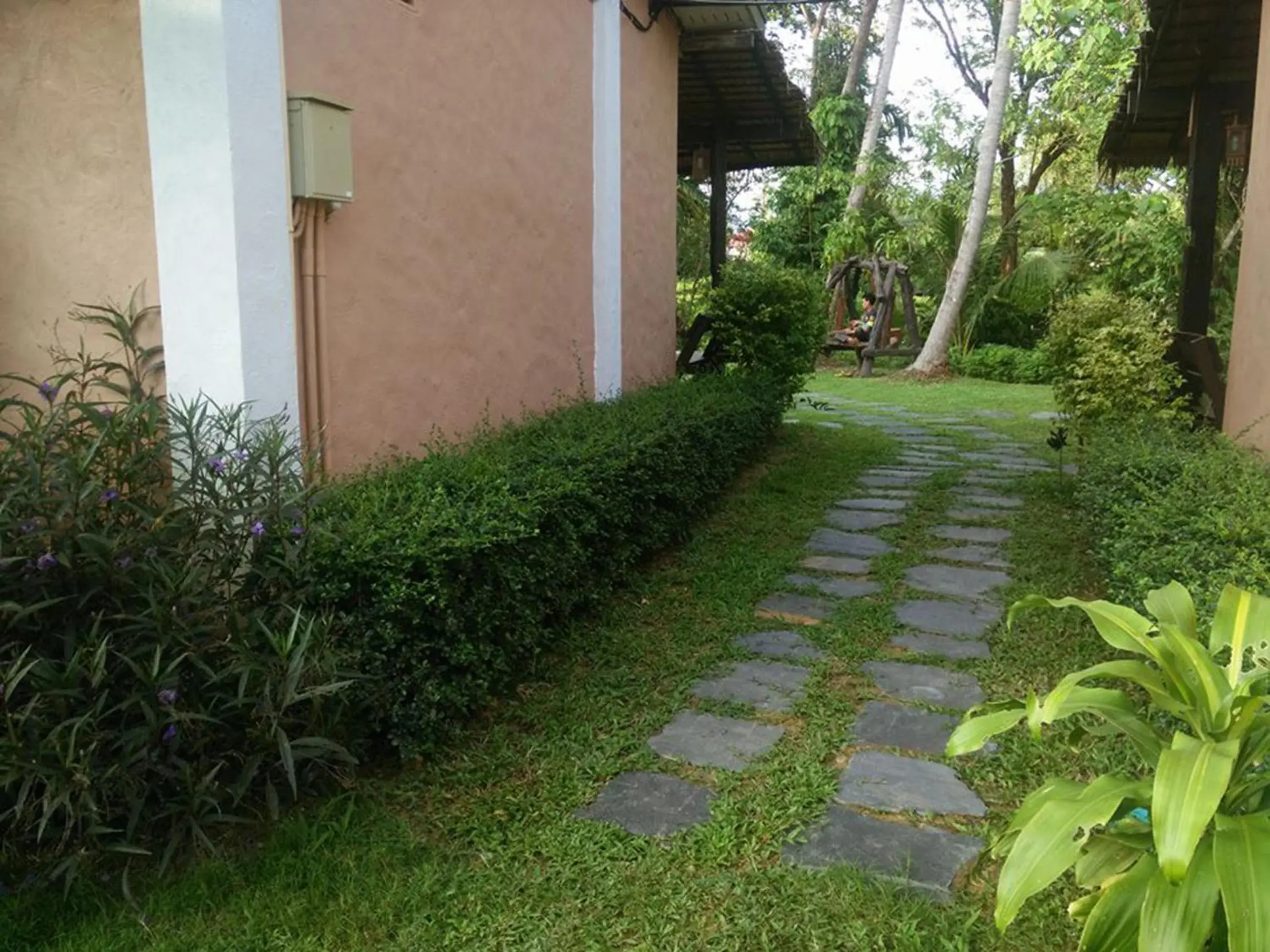 Garden in Baan Suan Rim Klong