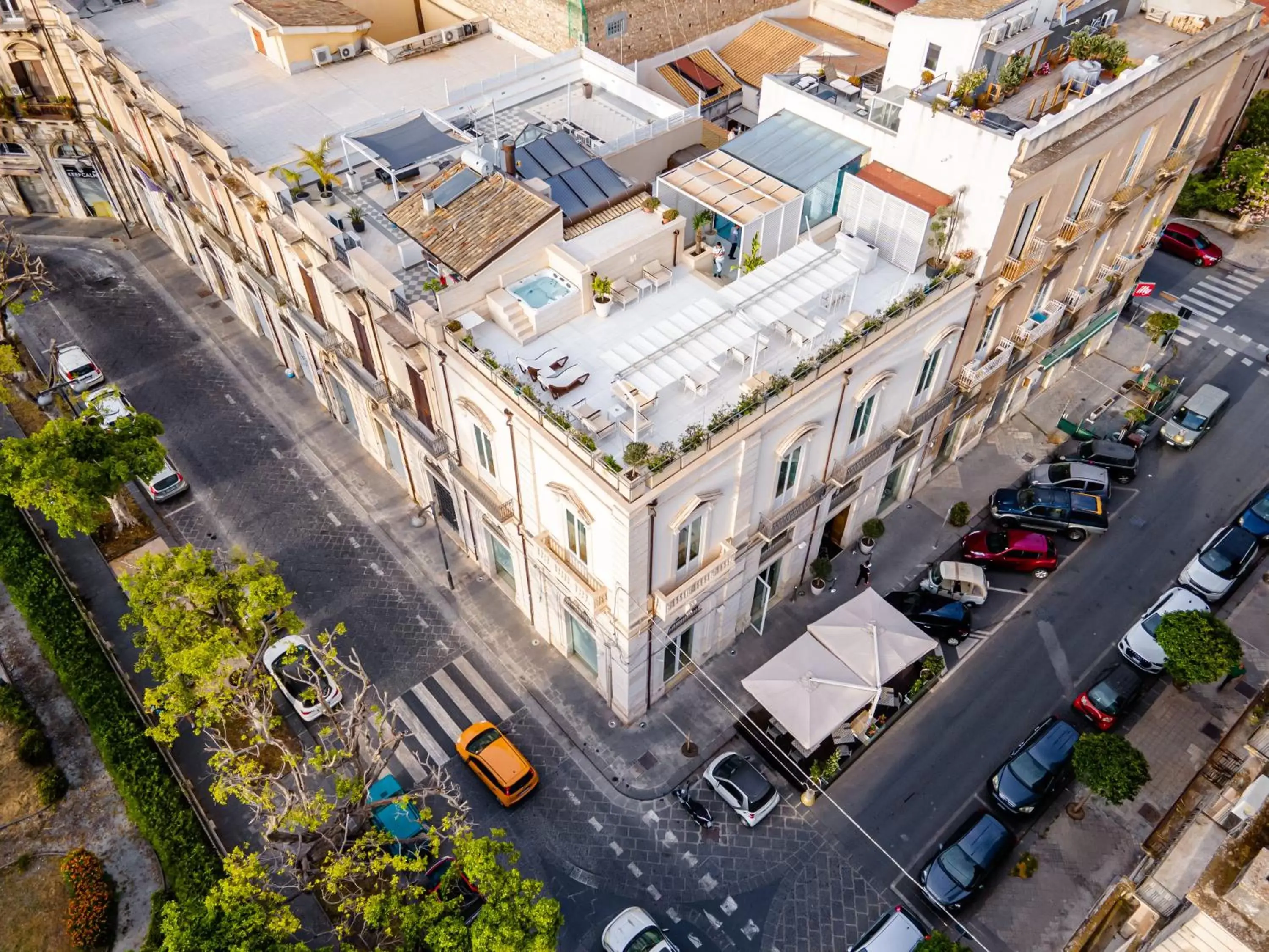 Bird's eye view, Bird's-eye View in Caportigia Boutique Hotel