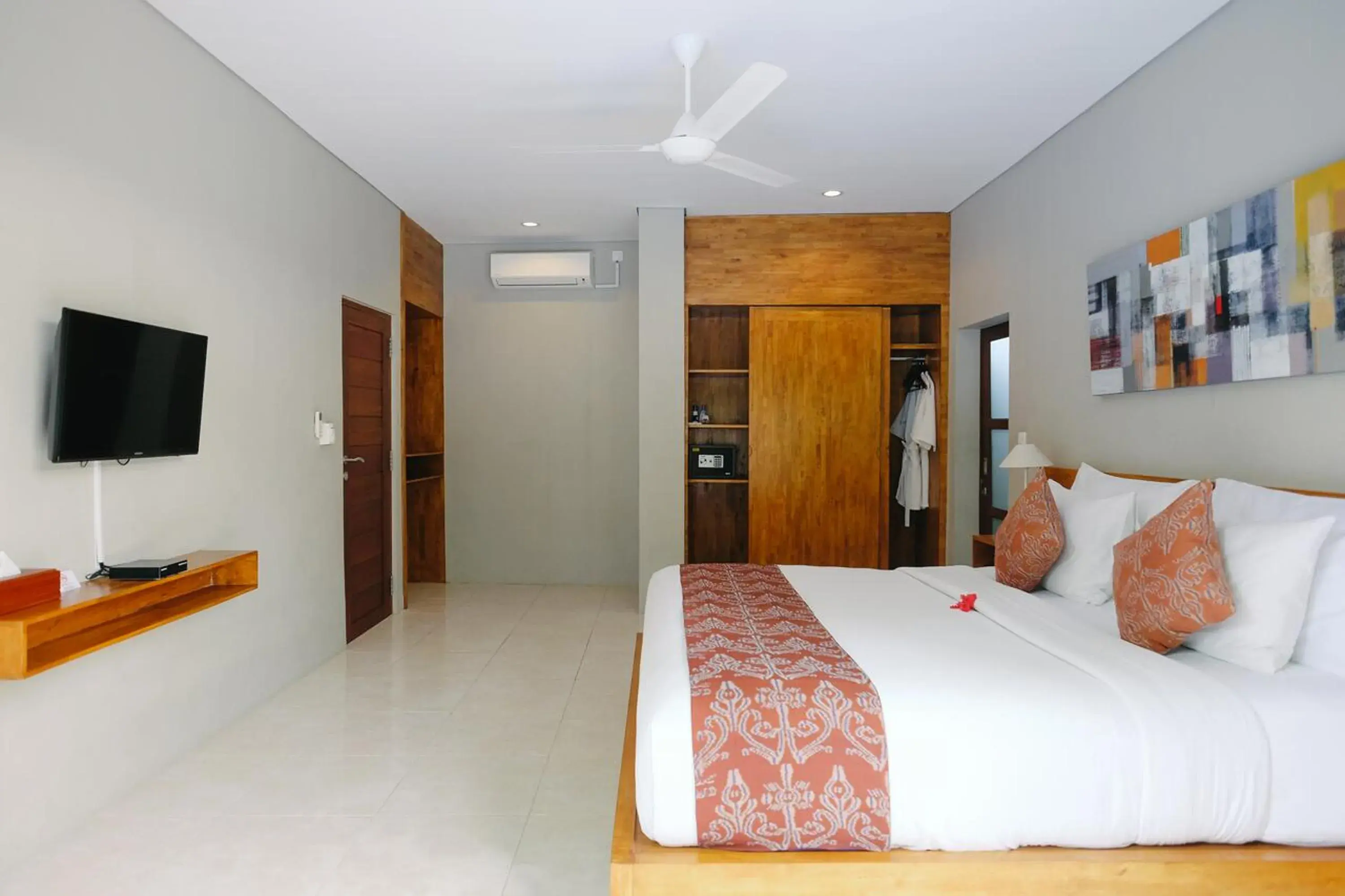 Bedroom, Bed in Sativa Villas Ubud with Private Pool Bedroom, Bed in Sativa Villas Ubud with Private Pool