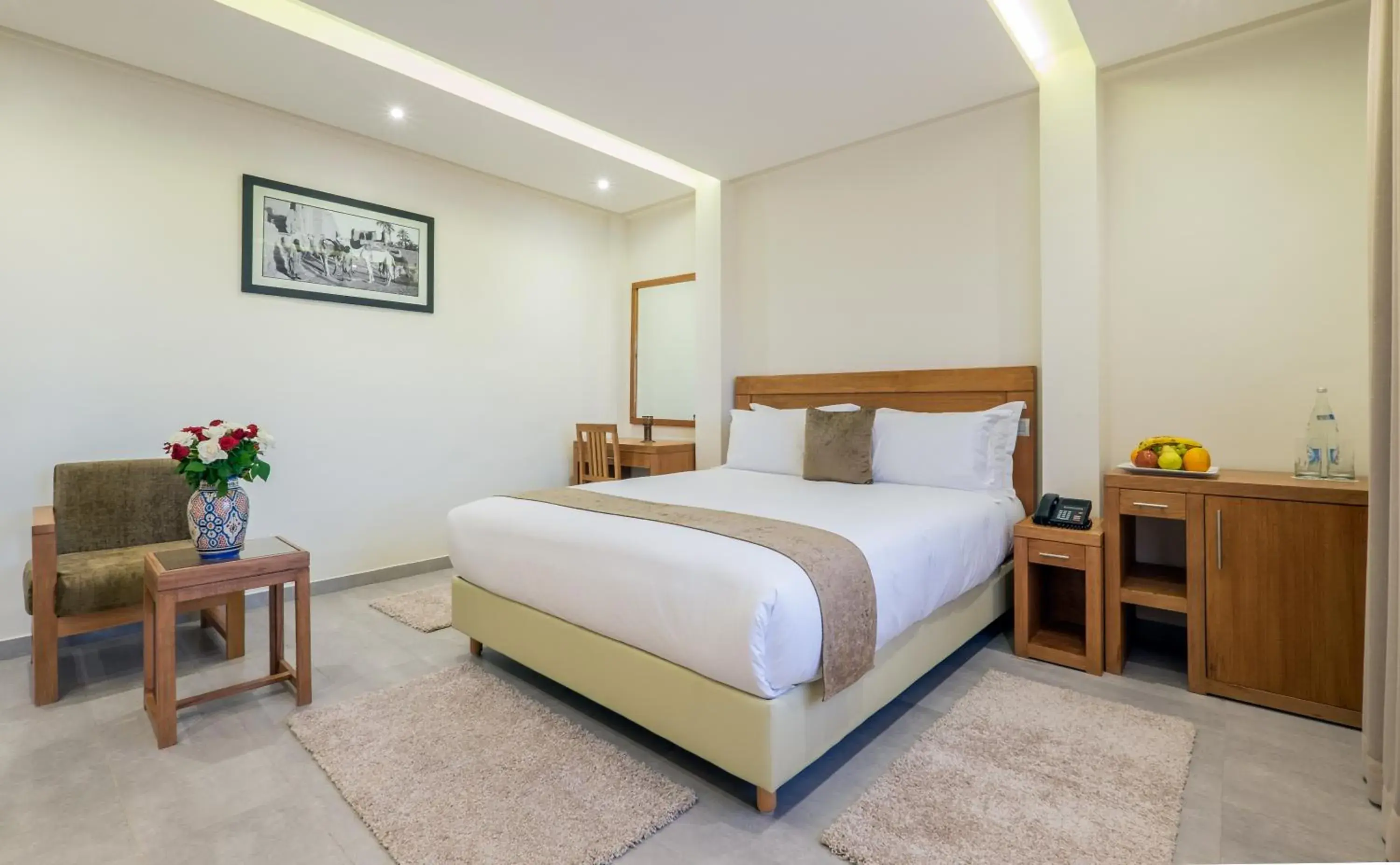 Bed in Hotel Ayoub & Spa Bed in Hotel Ayoub & Spa