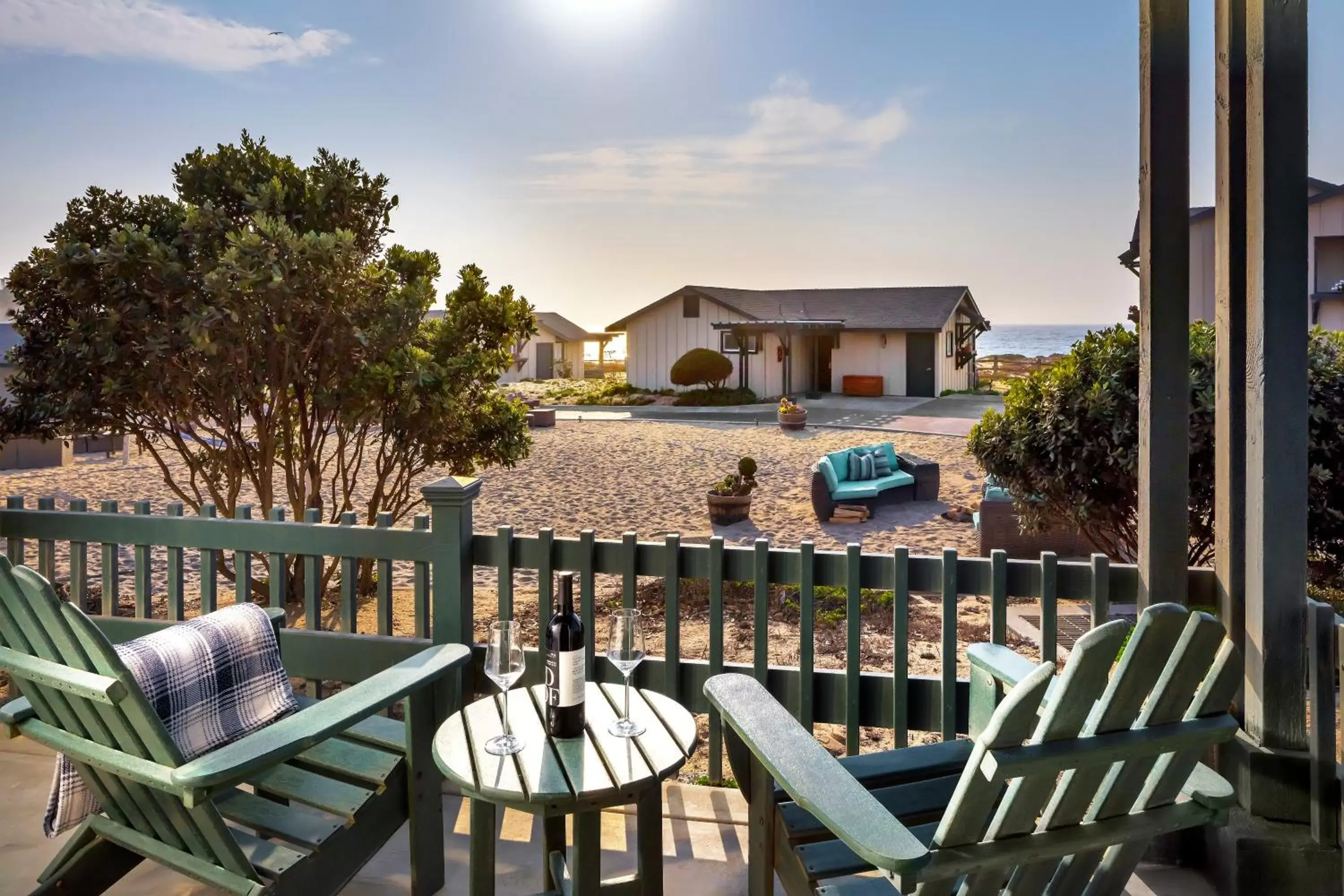 Patio in Sanctuary Beach Resort