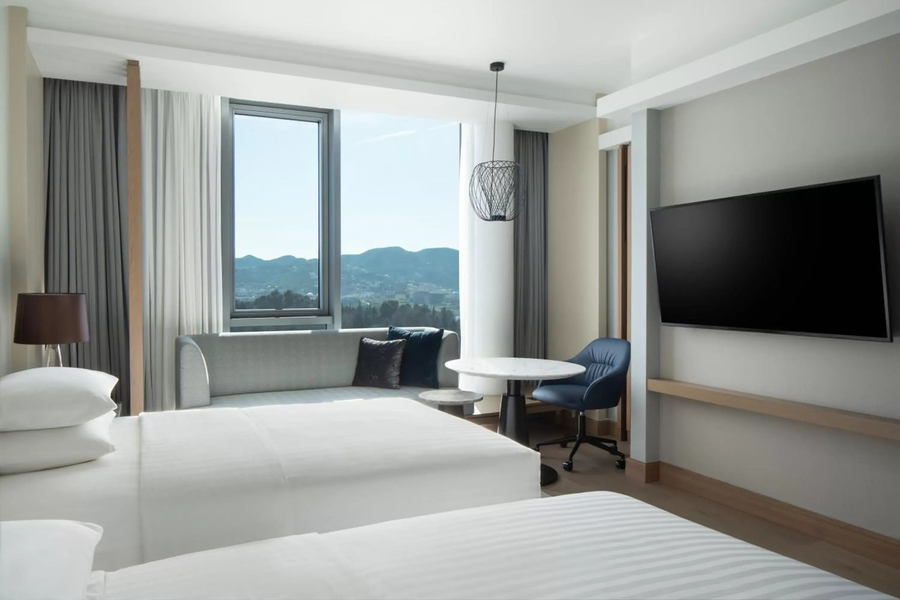 View (from property/room), TV/Entertainment Center in Tirana Marriott Hotel