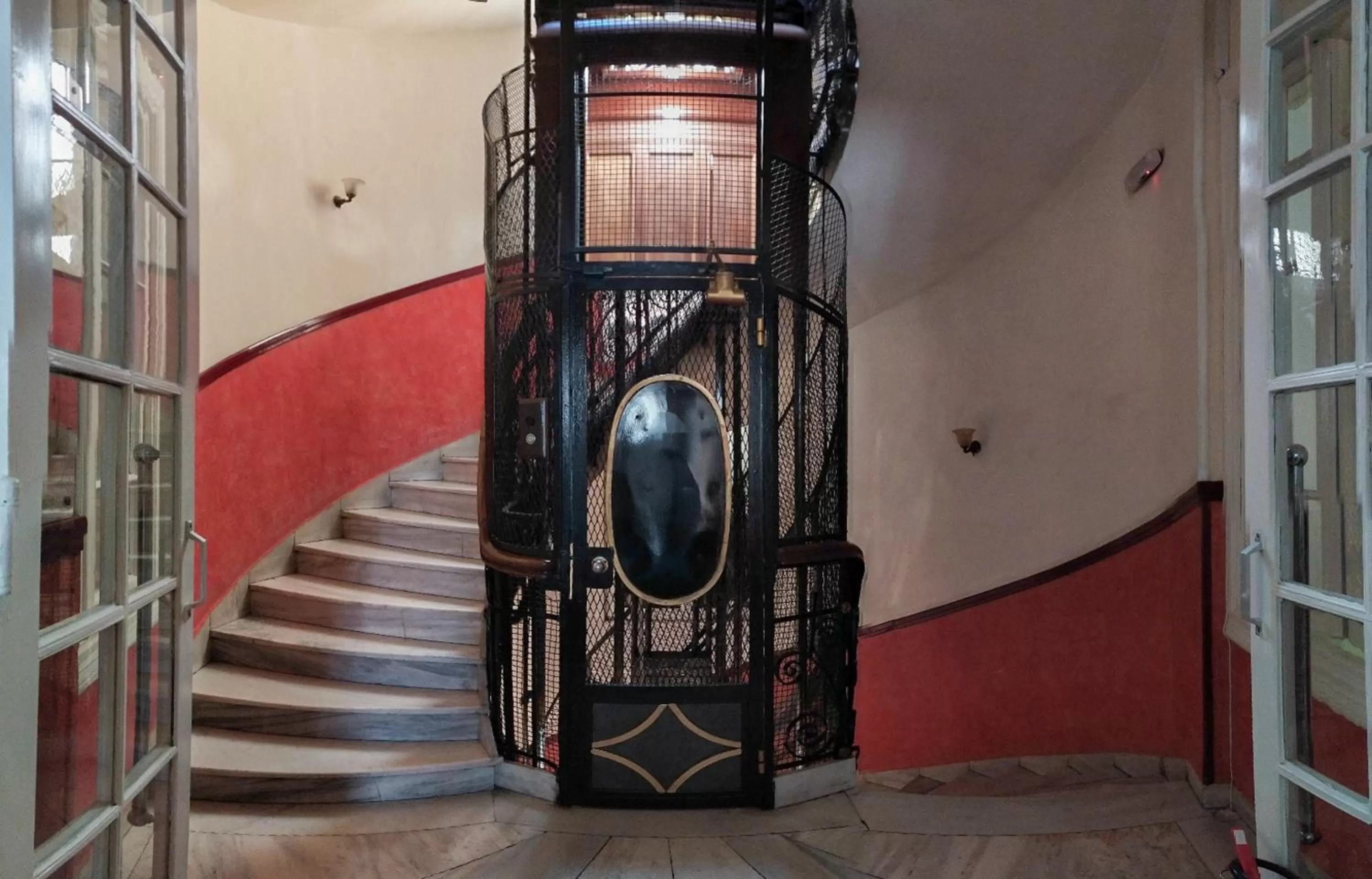 Decorative detail in Cecil Hotel