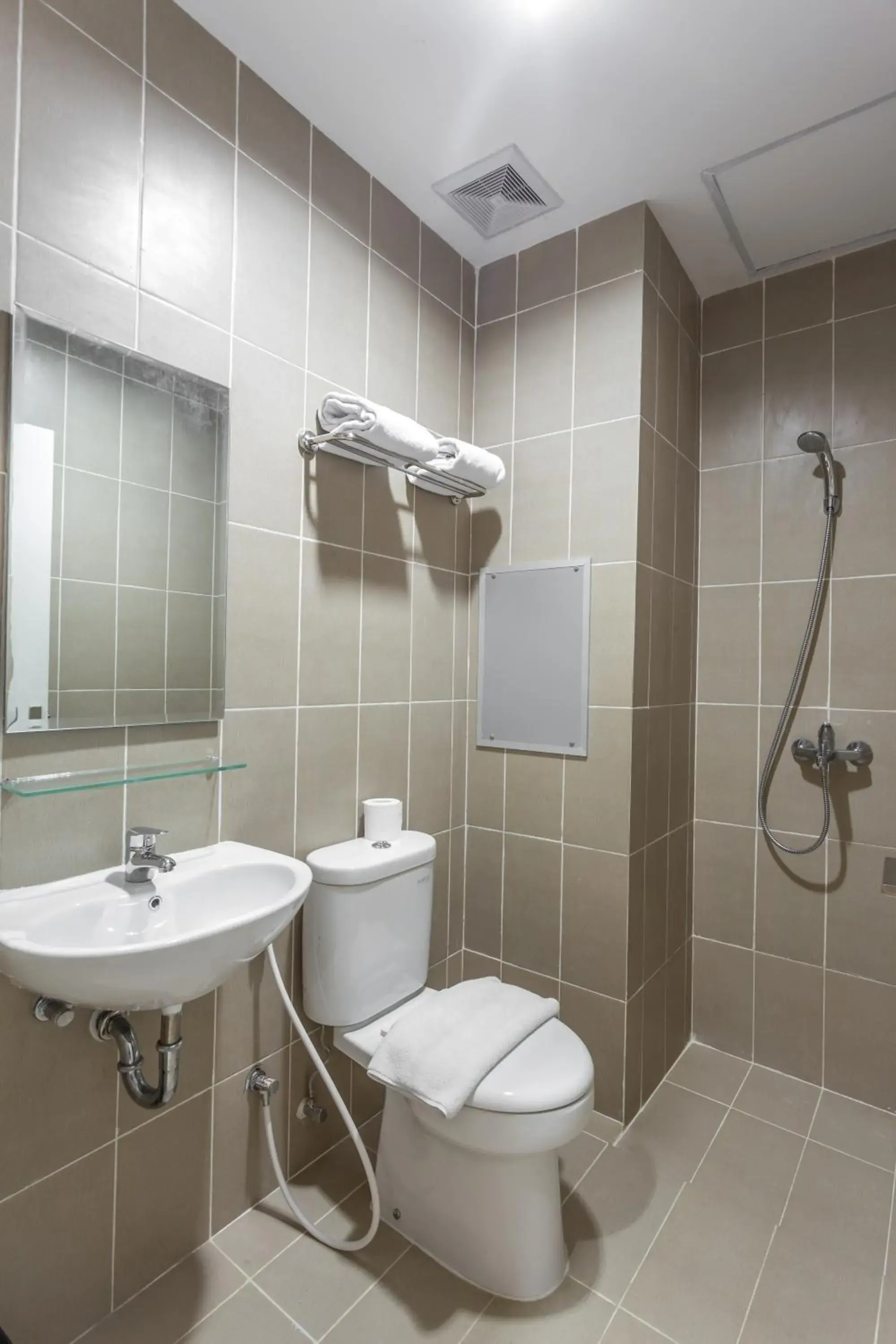 Shower, Bathroom in Astera Hotel Bintaro