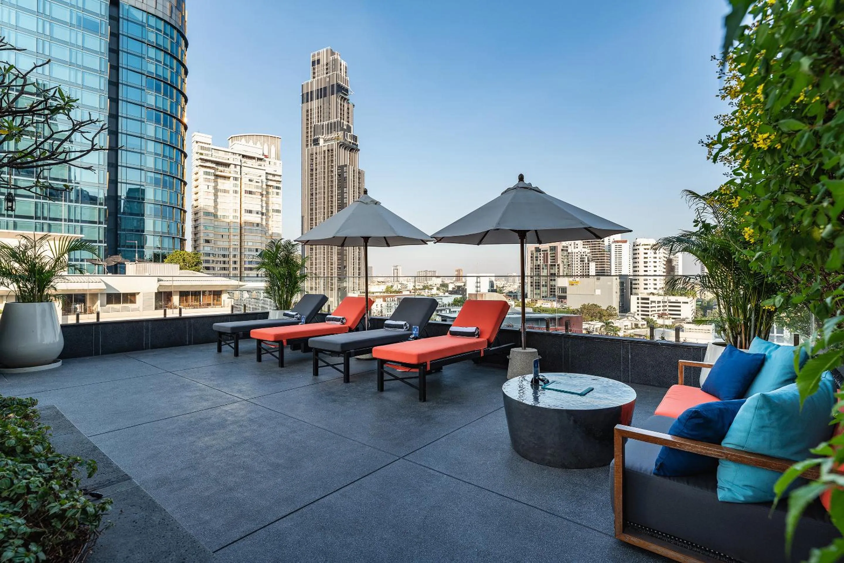Balcony/Terrace in MUU Bangkok, Small Luxury Hotels of the World
