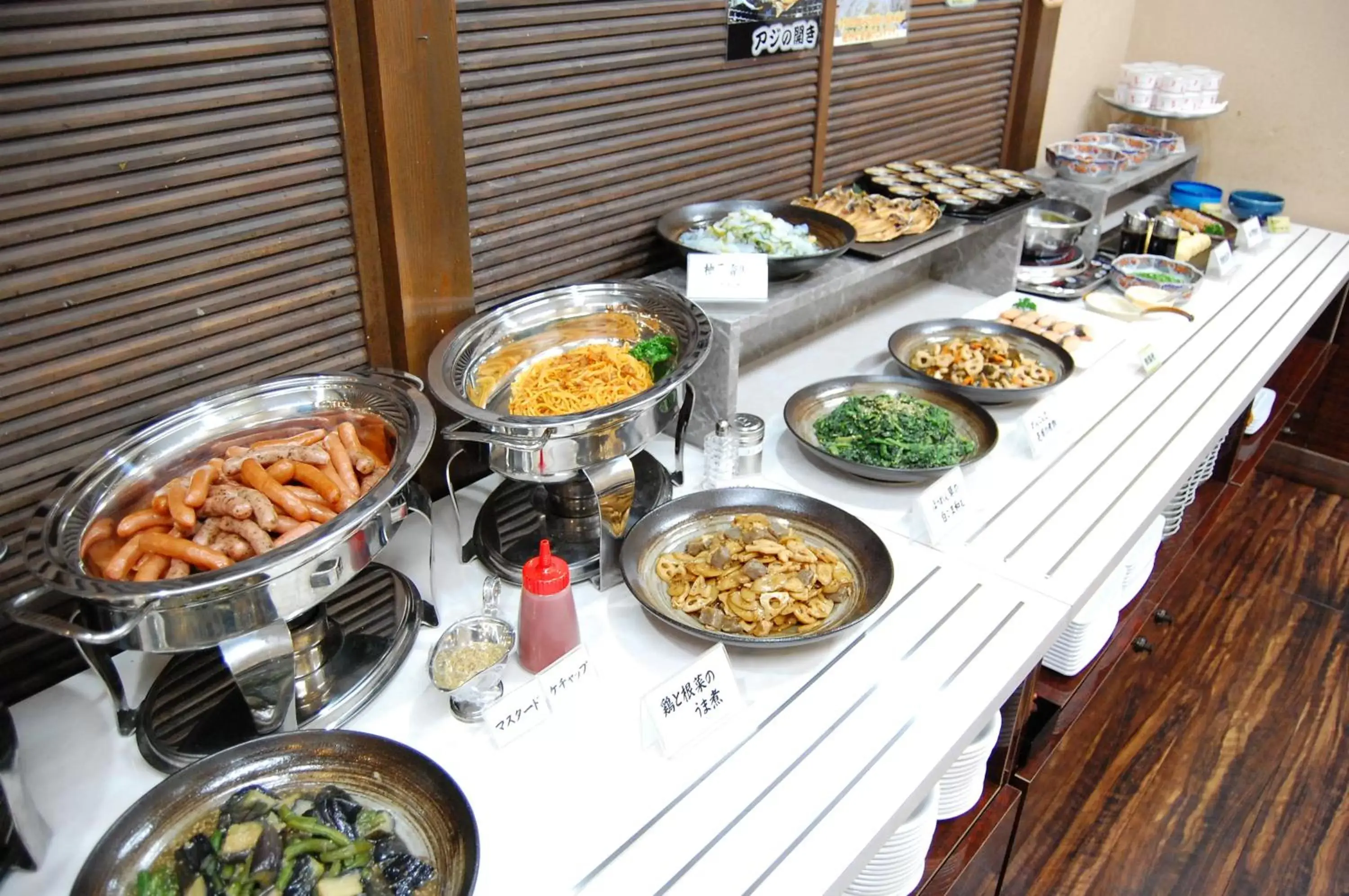 Buffet breakfast, Food in Izumo Royal Hotel