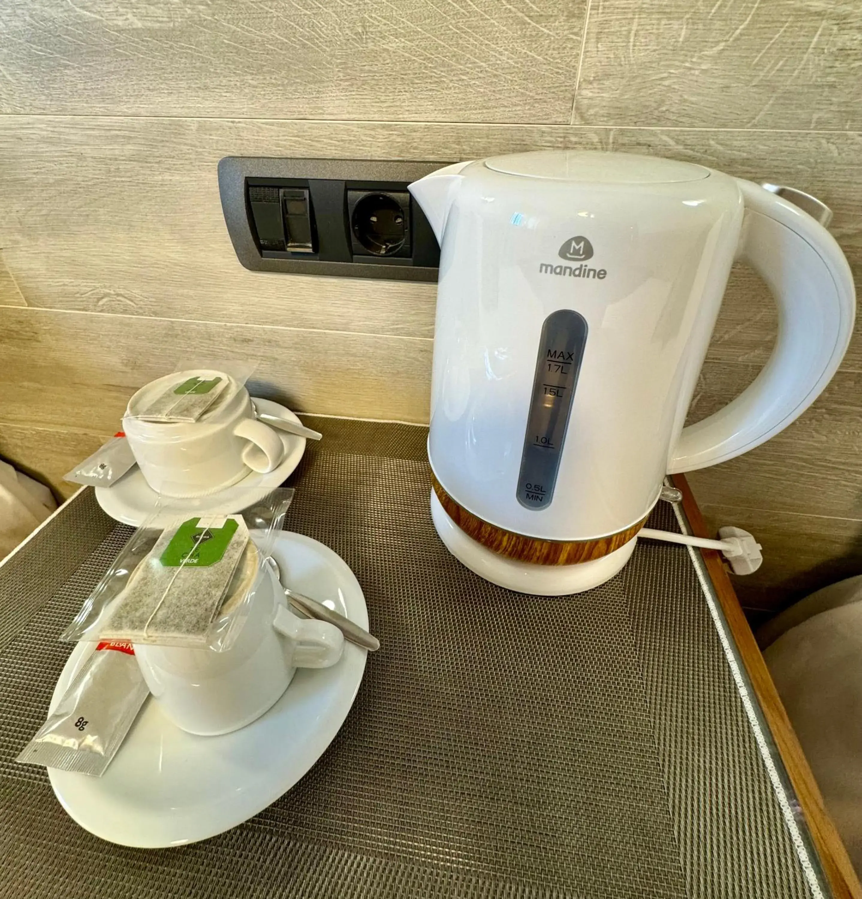 Decorative detail, Coffee/Tea Facilities in Hotel Artetxe