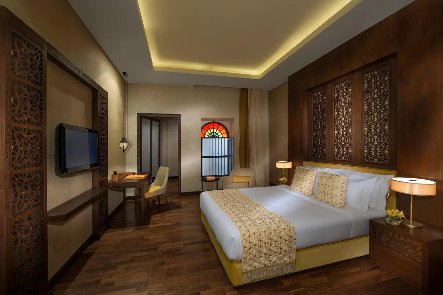 Bedroom, Bed in Souq Waqif Boutique Hotels - Tivoli