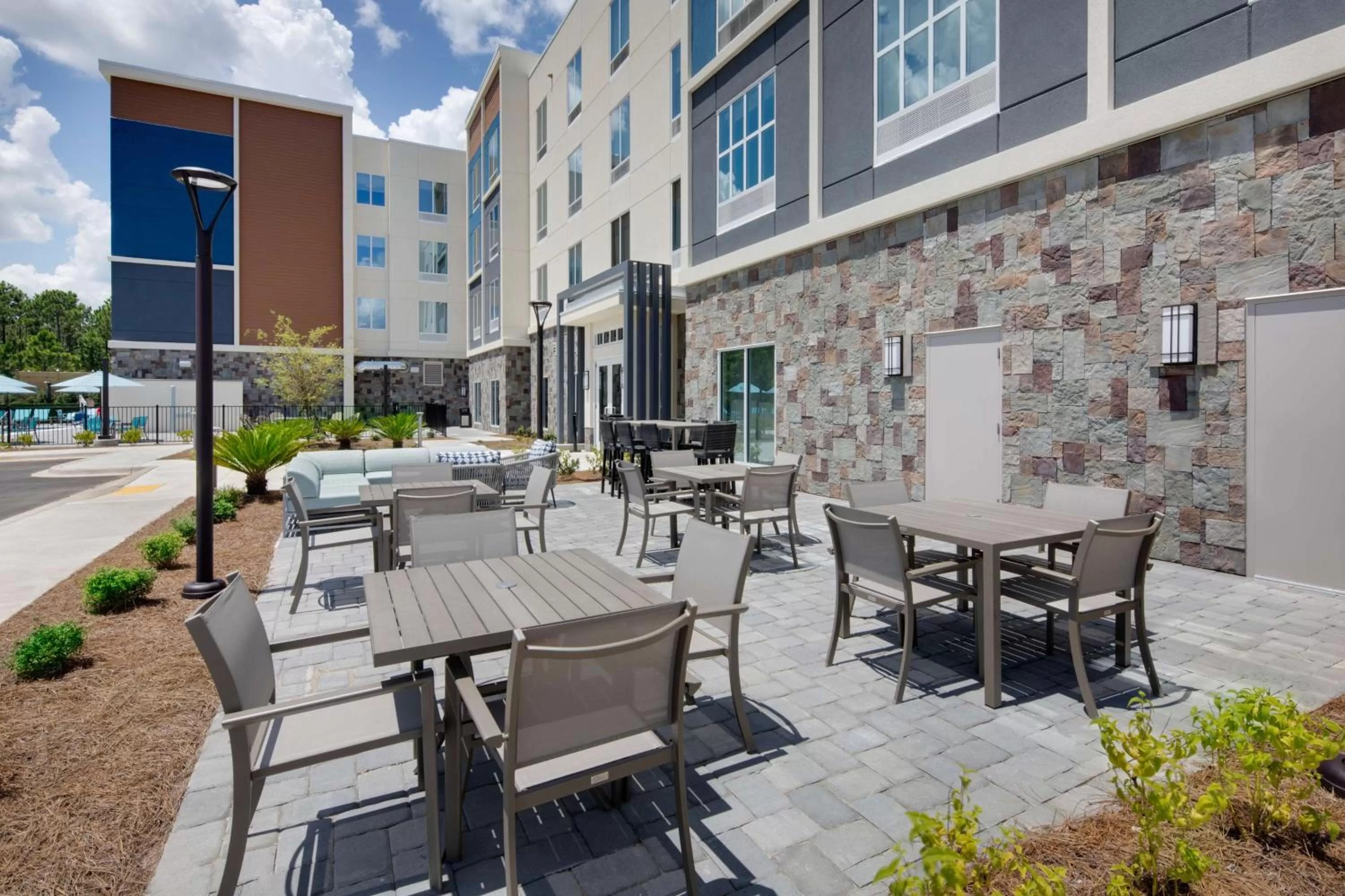 Patio in Hilton Garden Inn Panama City Airport, Fl