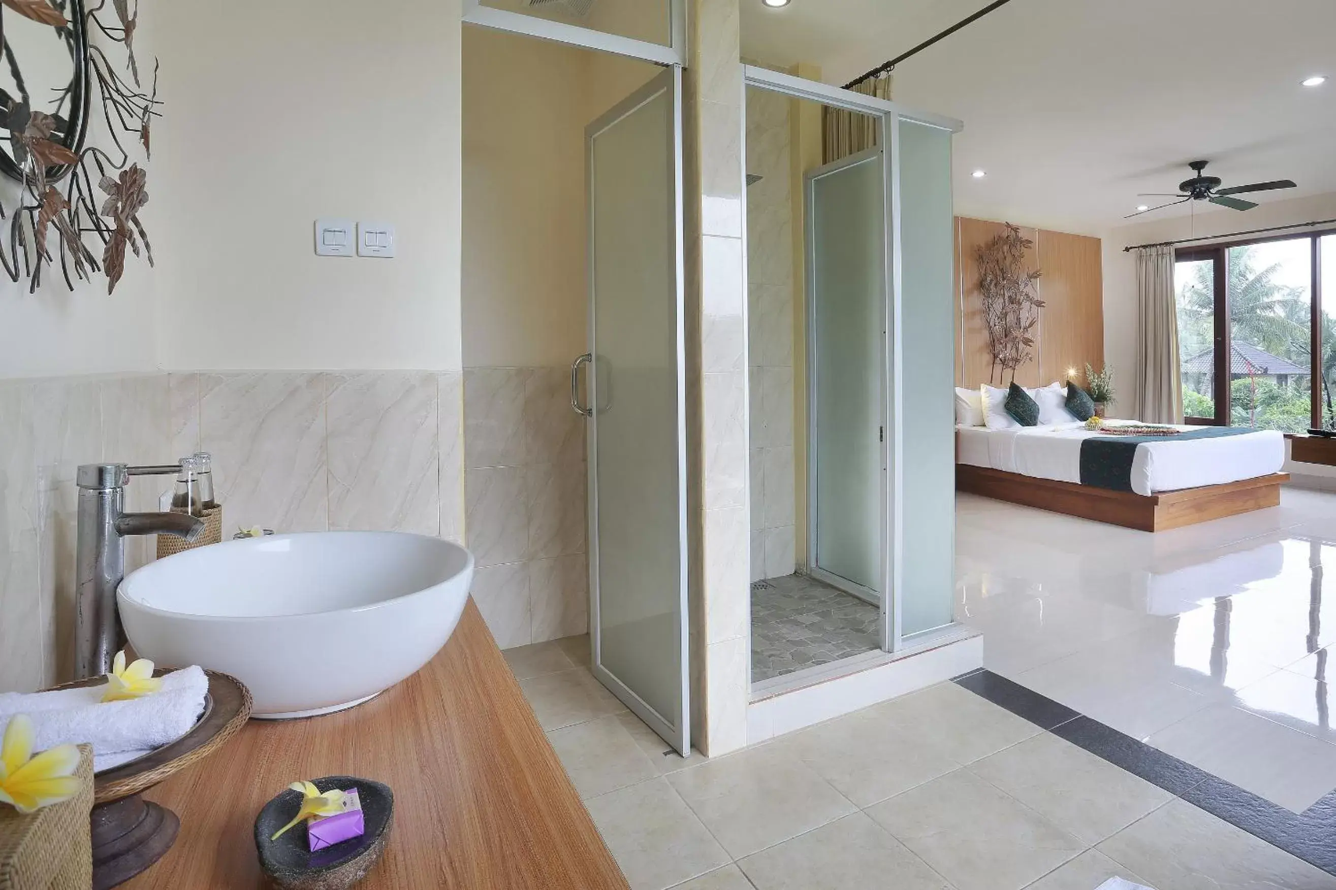 Shower, Bathroom in Bucu View Resort