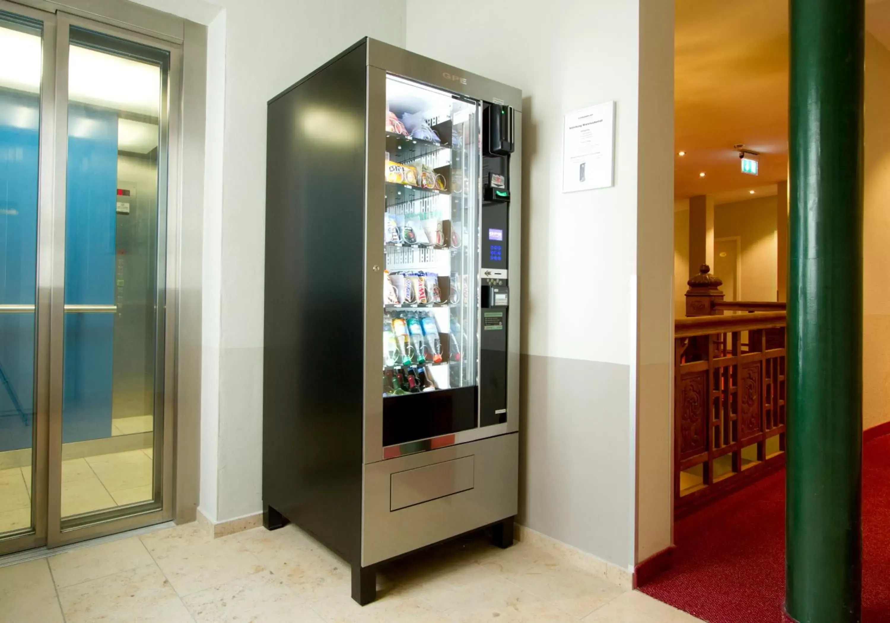 vending machine in Hotel Schweriner Hof