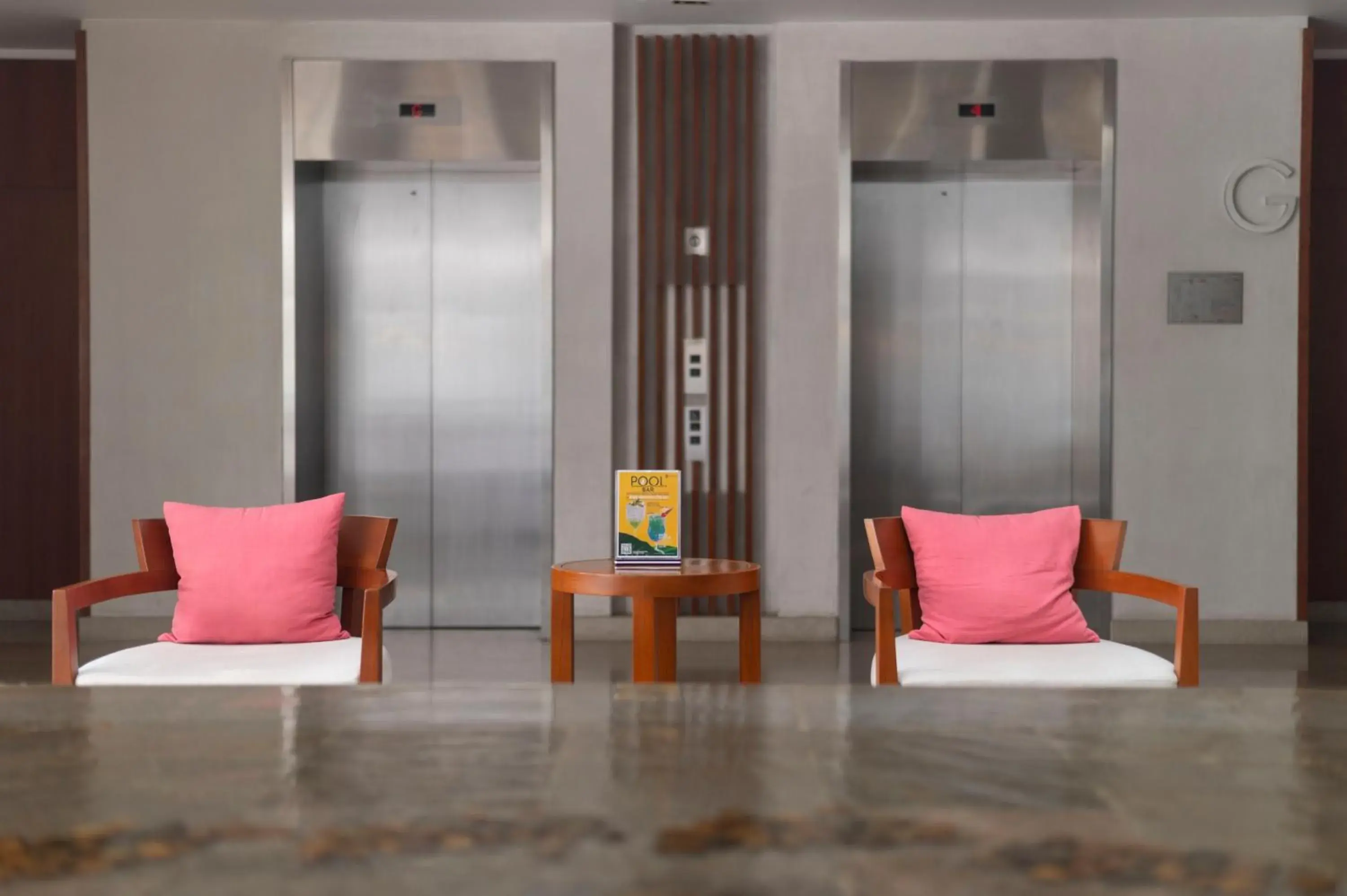 elevator, Seating Area in Woodlands Suites Serviced Residences - SHA Extra Plus