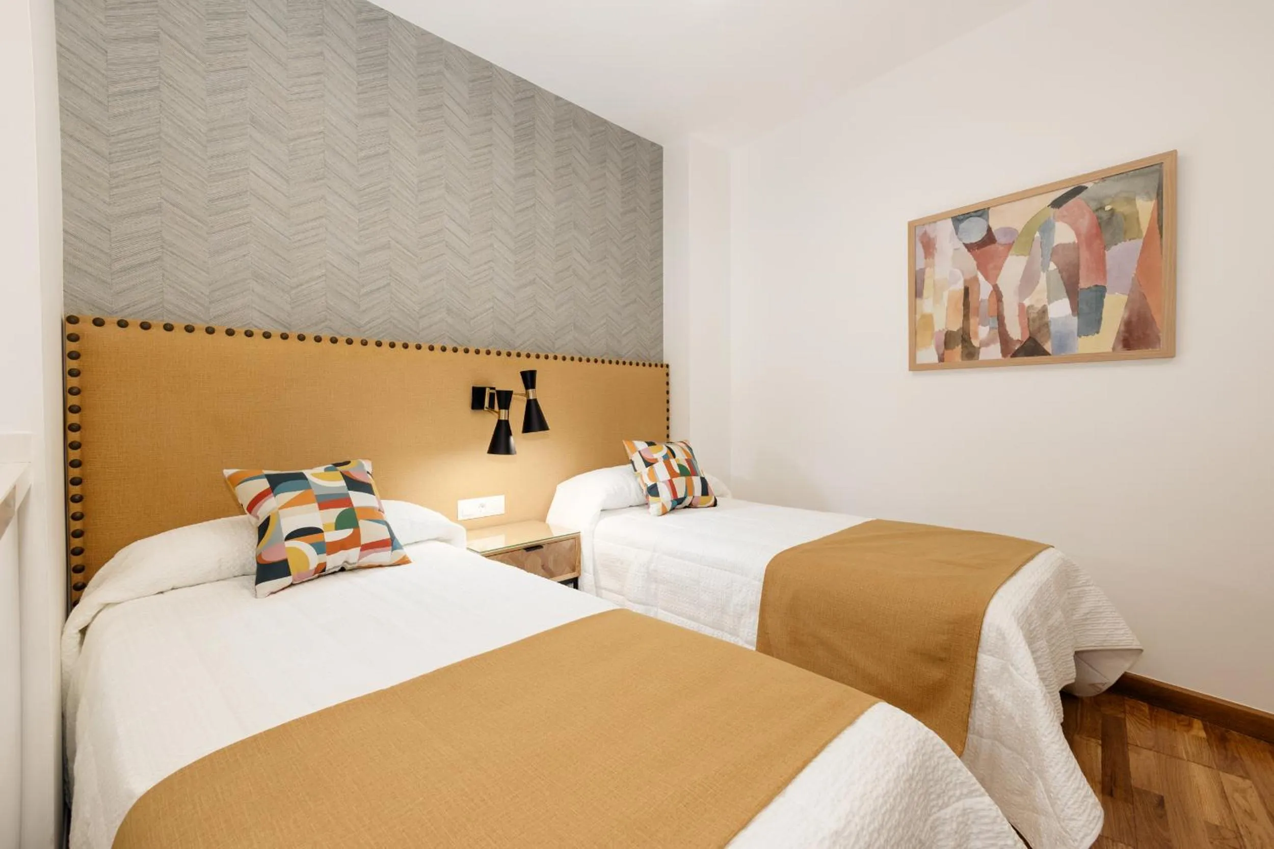 Bed in Apartamentos Debambú