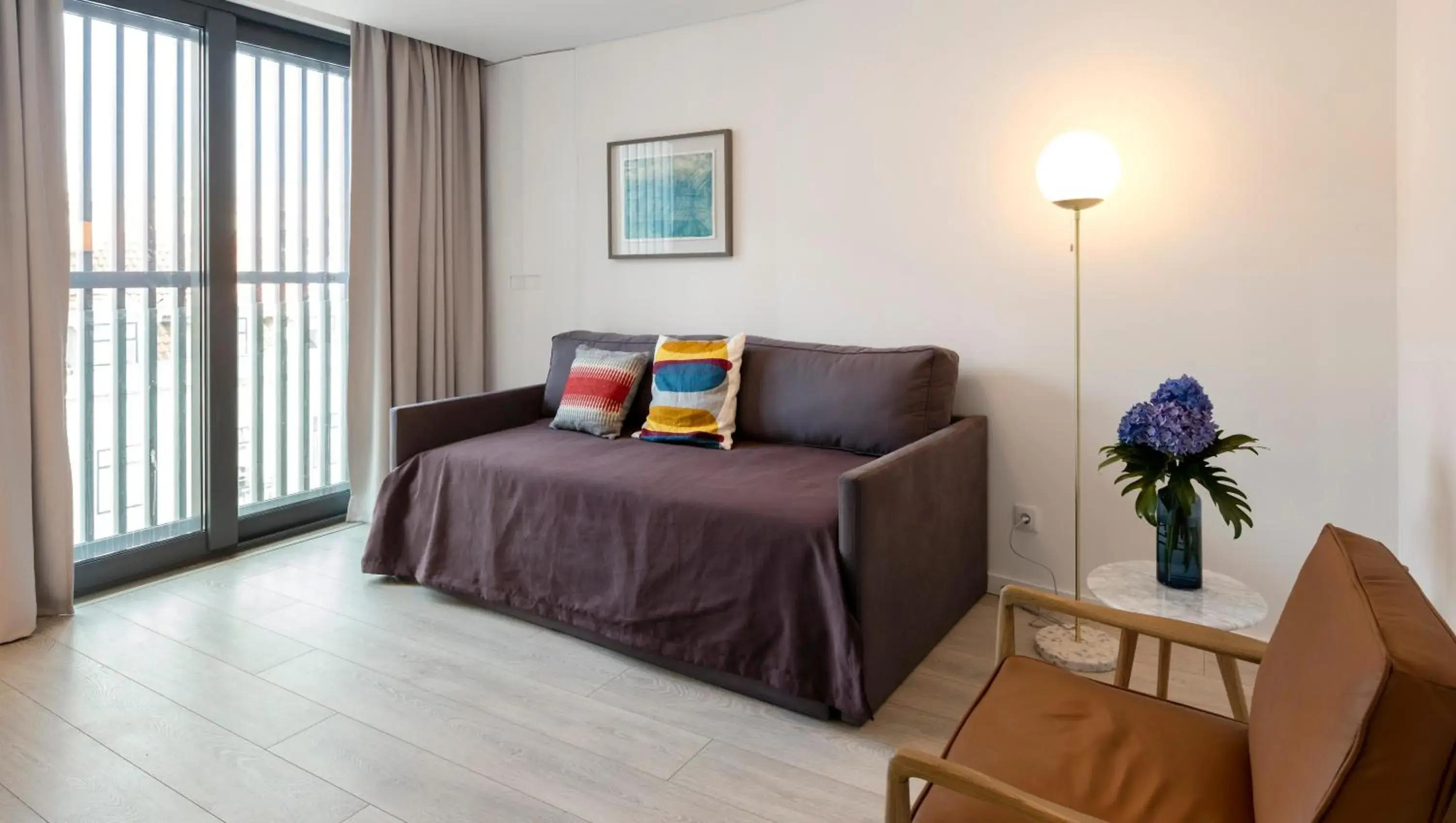 Living room, Seating Area in Lisbon Serviced Apartments - Parque