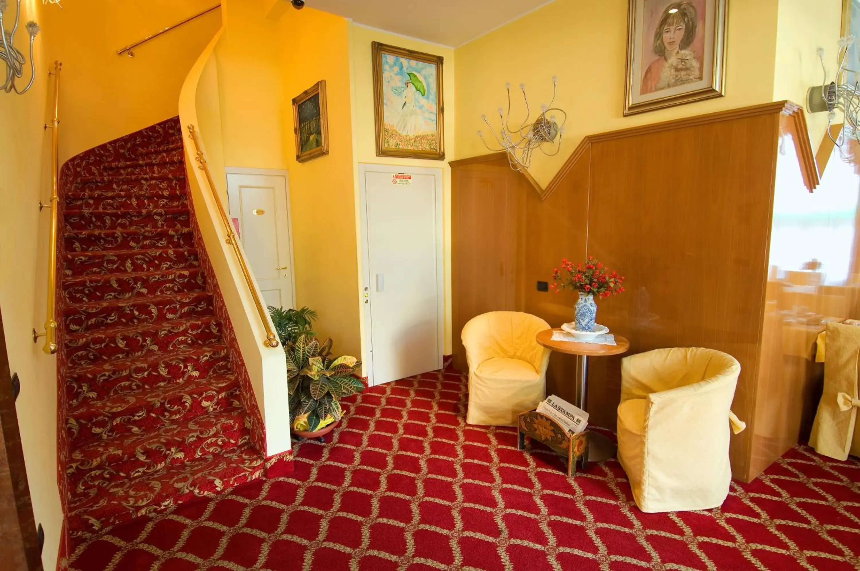 Lobby or reception, Seating Area in Hotel Cinque Giornate