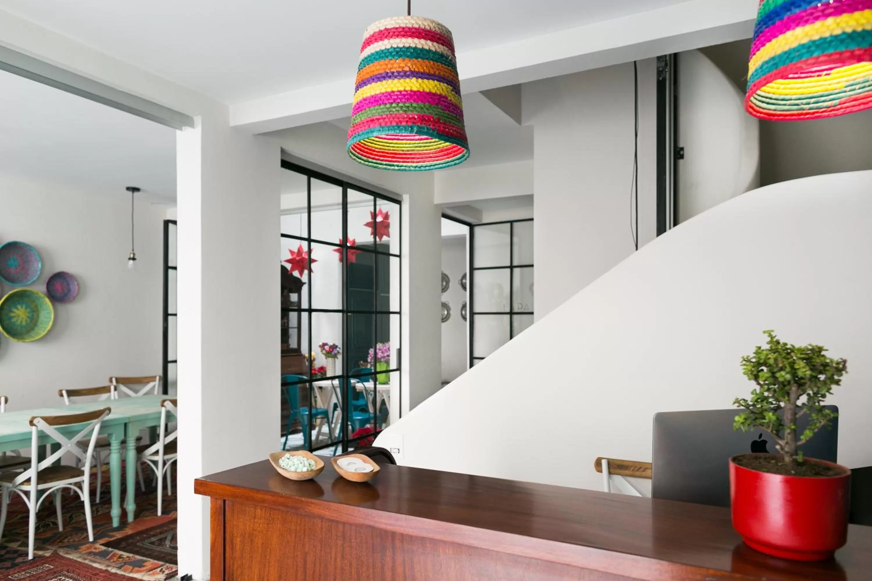 Lobby or reception in La Palomilla Bed & Breakfast