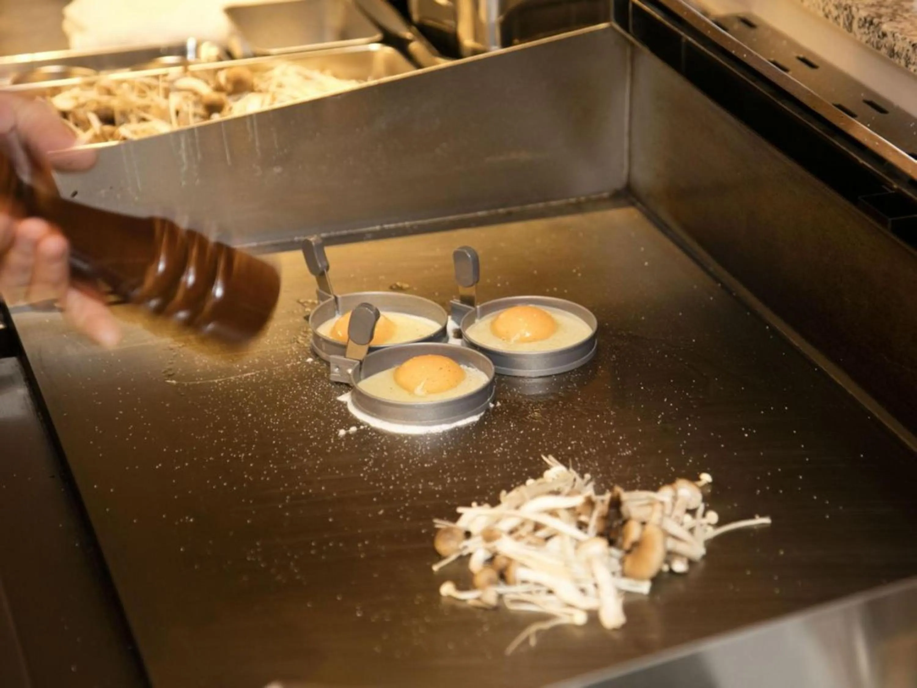 Food close-up in Kobe Minato Onsen Ren