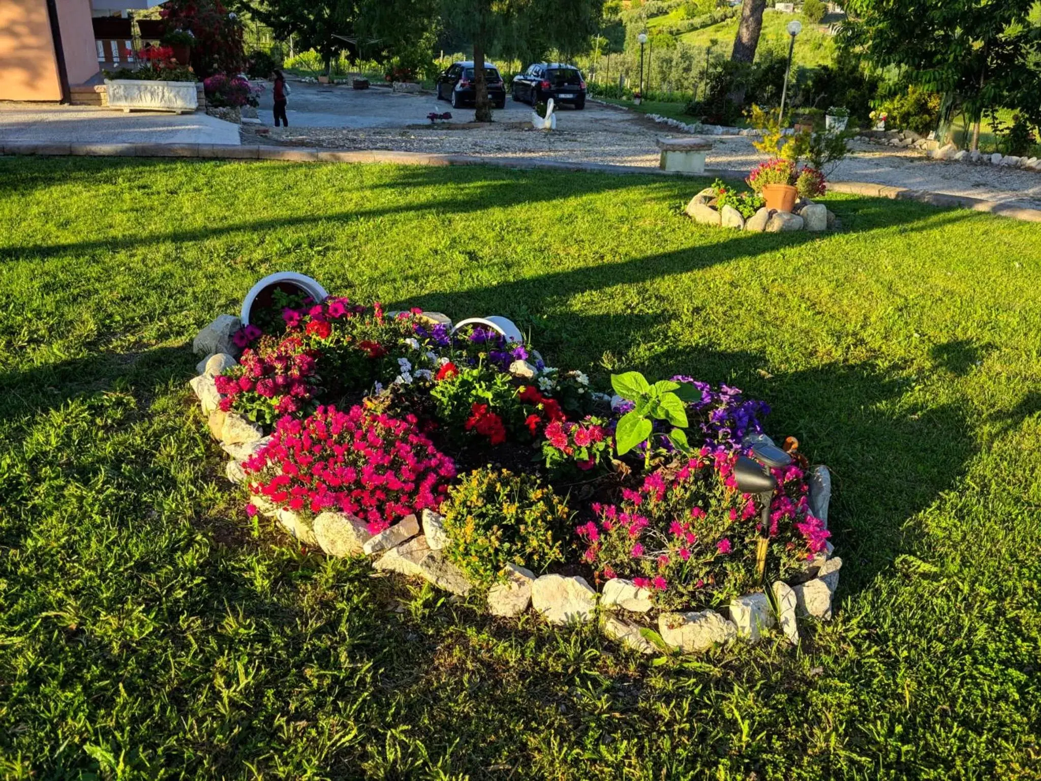 Garden in Pepe rosa