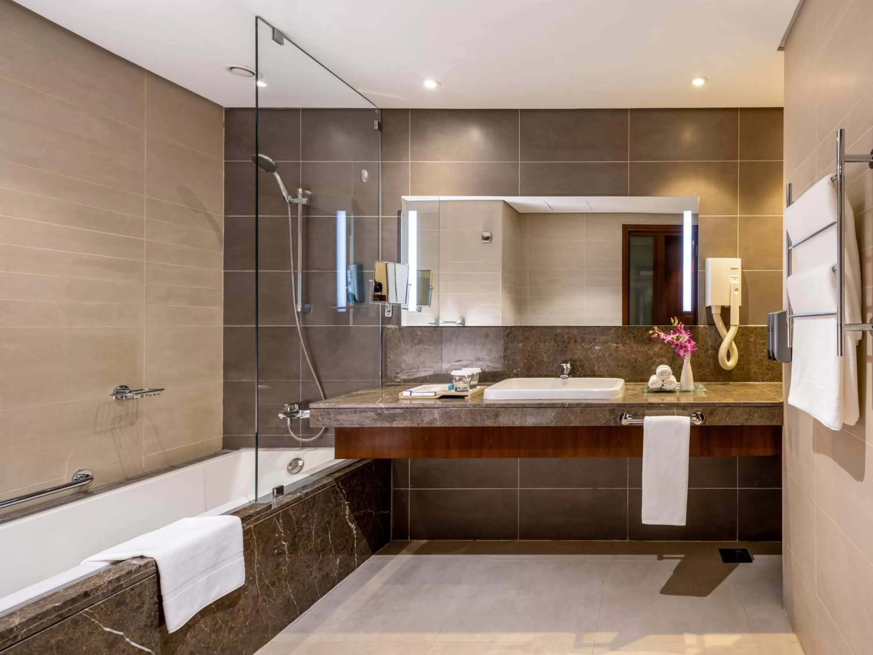 Bathroom in Flora Al Barsha Hotel At The Mall