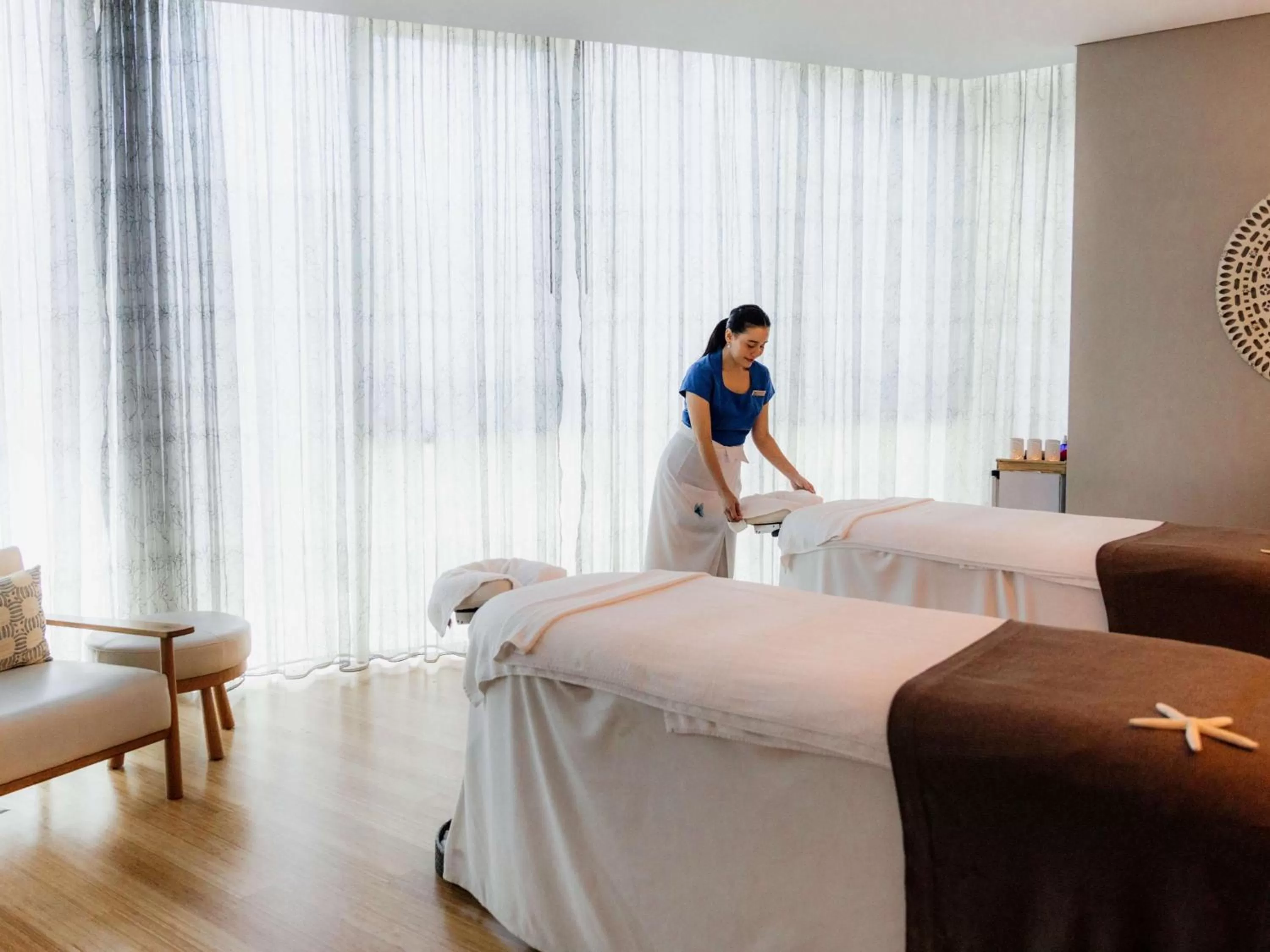 Spa and wellness centre/facilities, Bed in Hilton Surfers Paradise Hotel & Residences
