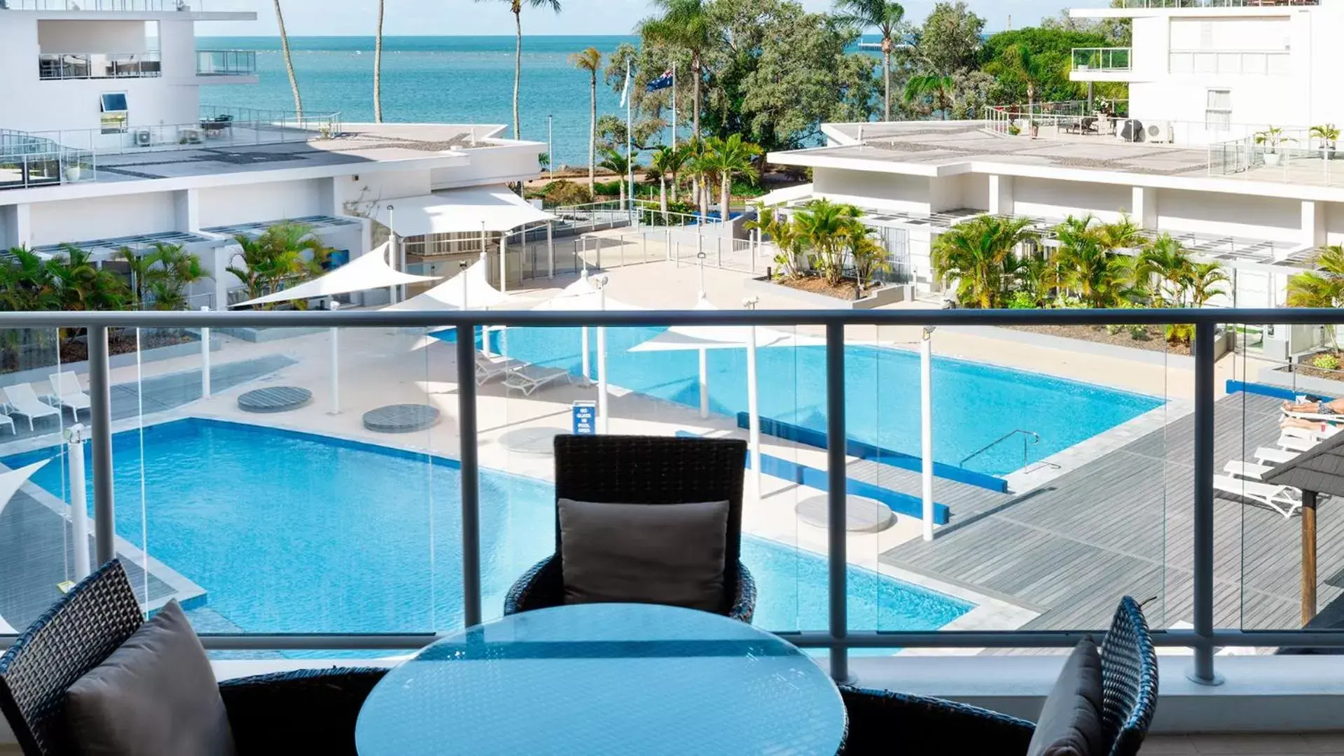 View (from property/room), Pool View in Oaks Hervey Bay Resort and Spa