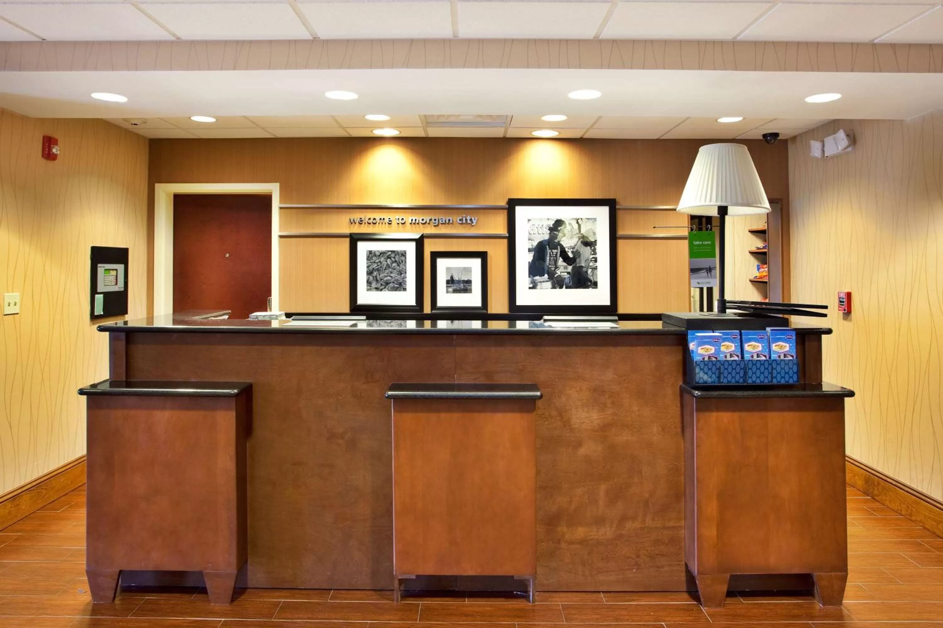 Lobby or reception in Hampton Inn & Suites Morgan City