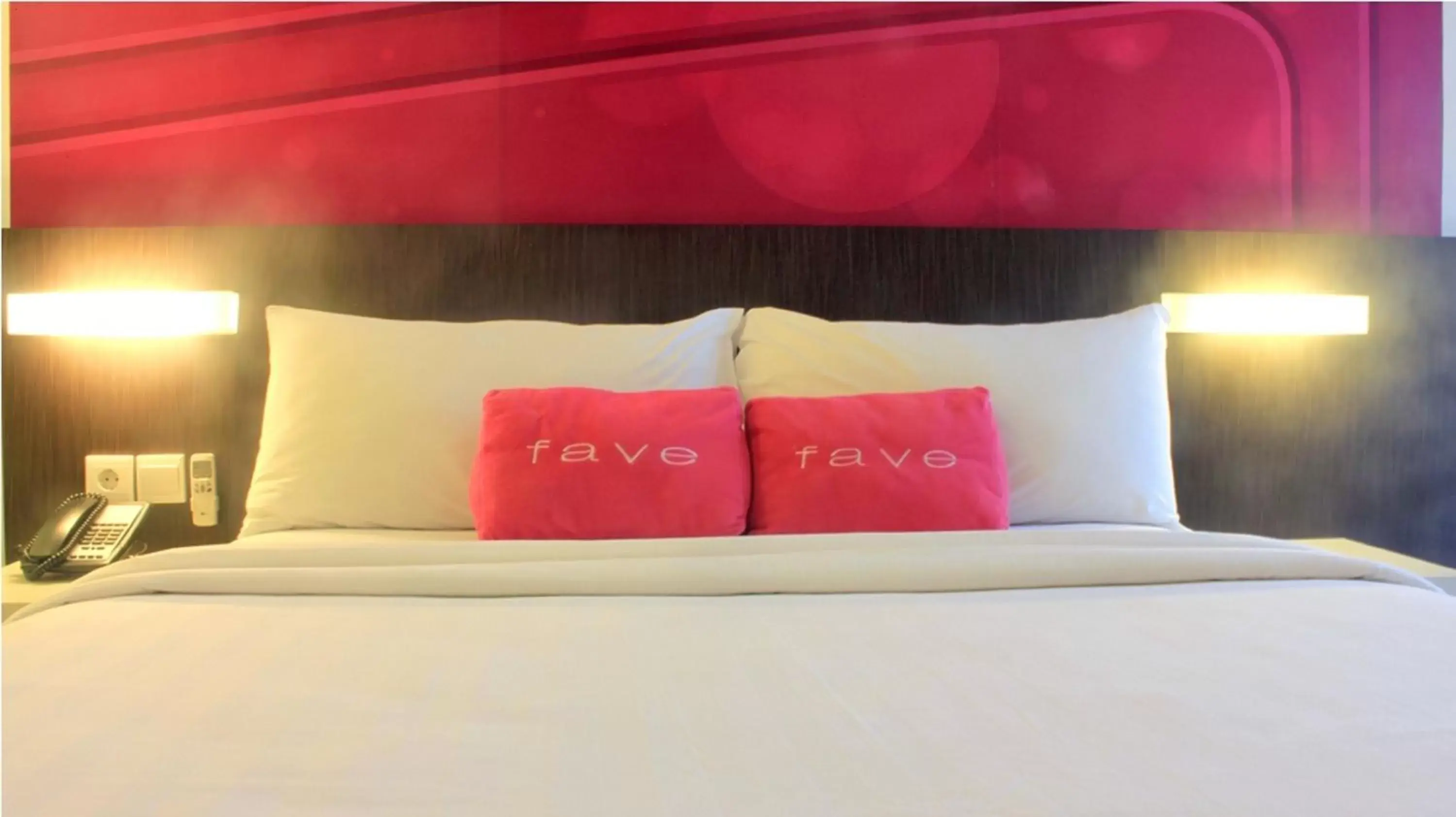Bed in favehotel Pluit Junction Bed in favehotel Pluit Junction