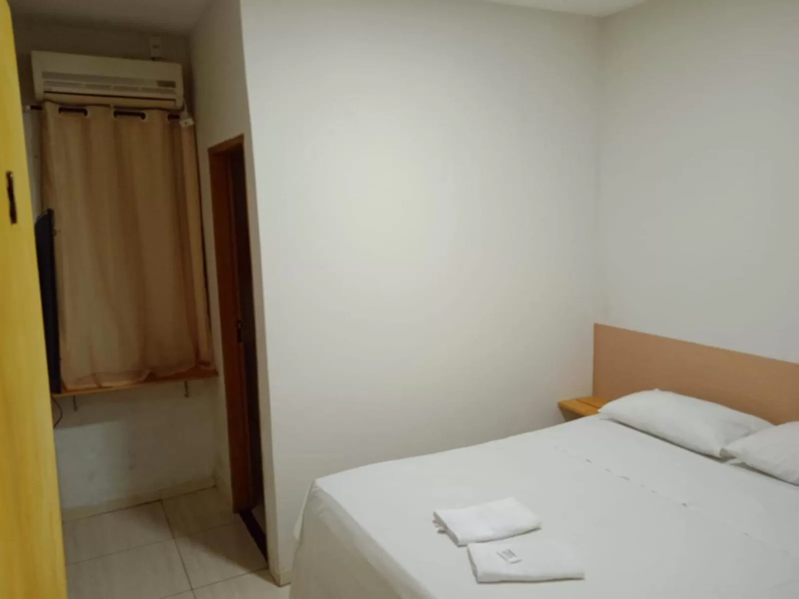 Bed in Hotel Pousada Aeroporto