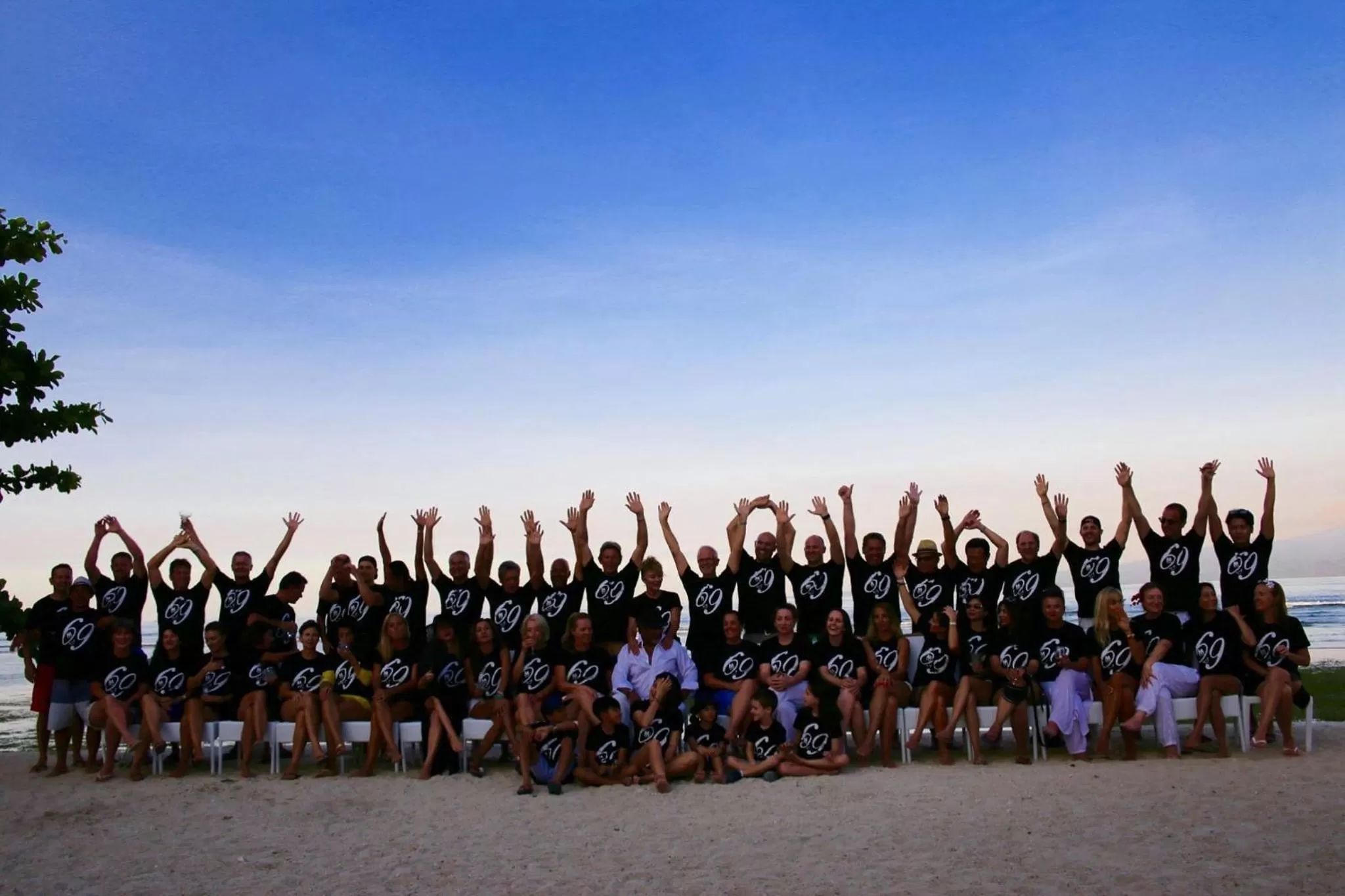 group of guests in Seri Resort Gili Meno - Adults Only