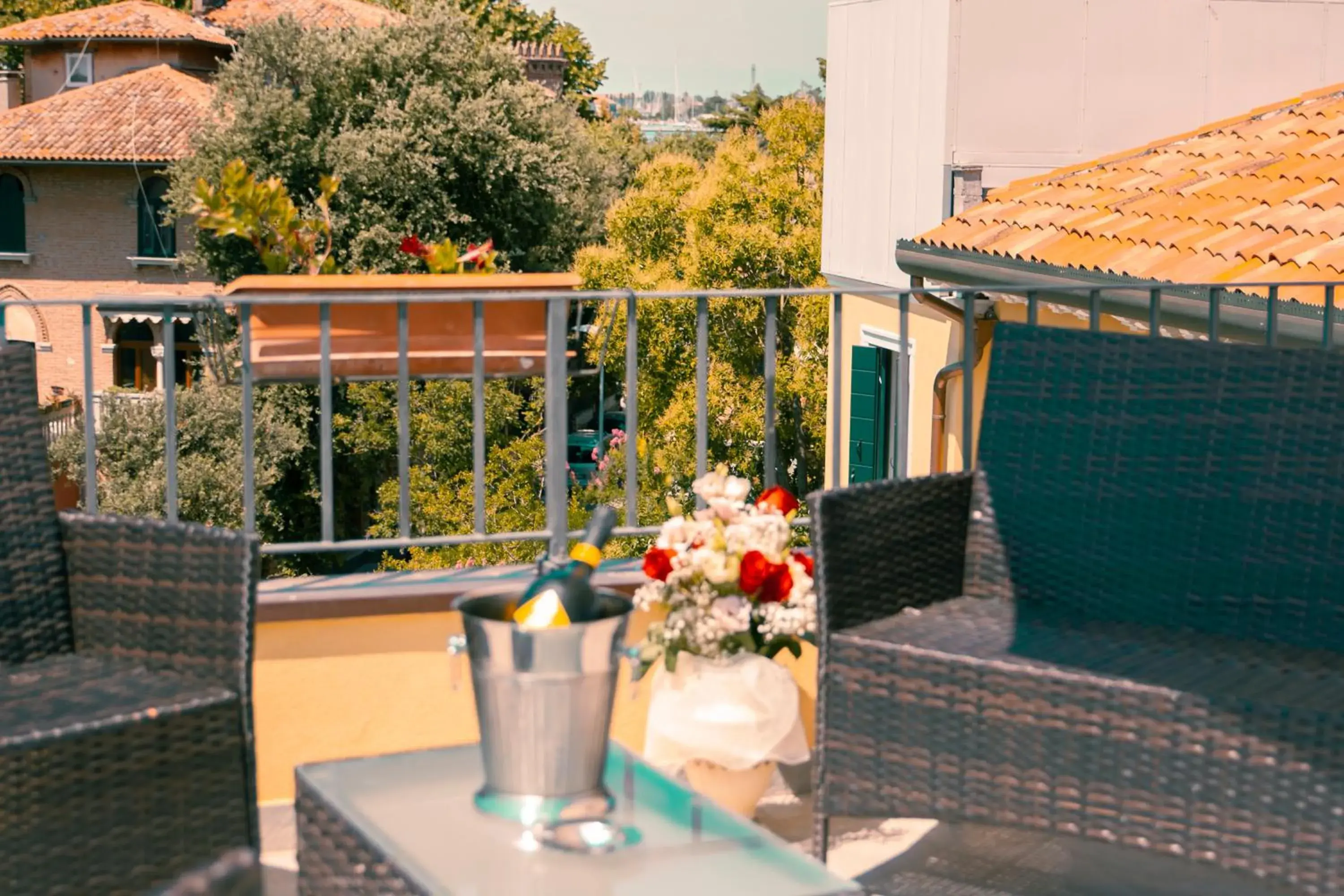 Balcony/Terrace in Hotel Villa Edera
