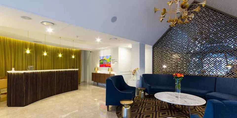 Lobby or reception in Ellen Hotel