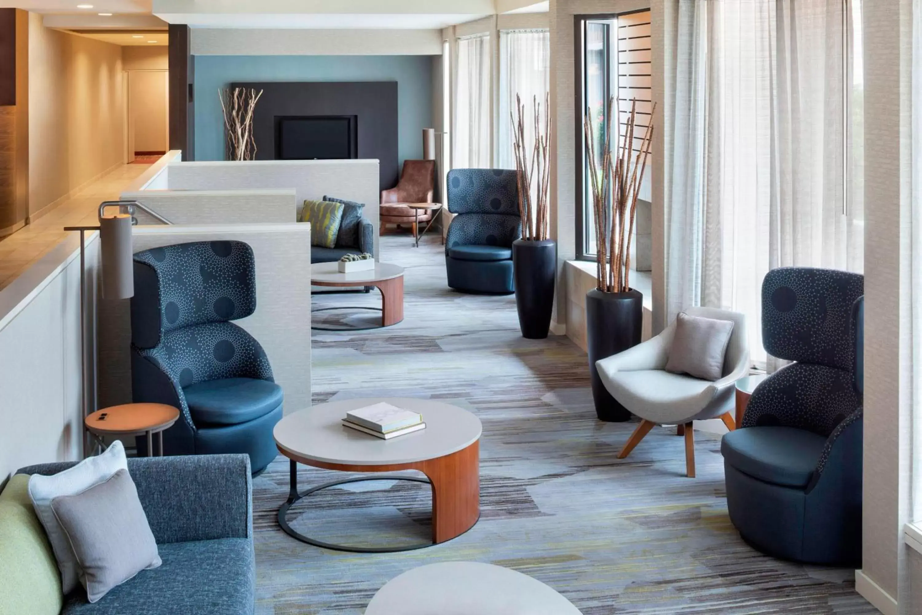 Lobby or reception, Seating Area in Courtyard by Marriott Tarrytown Westchester County