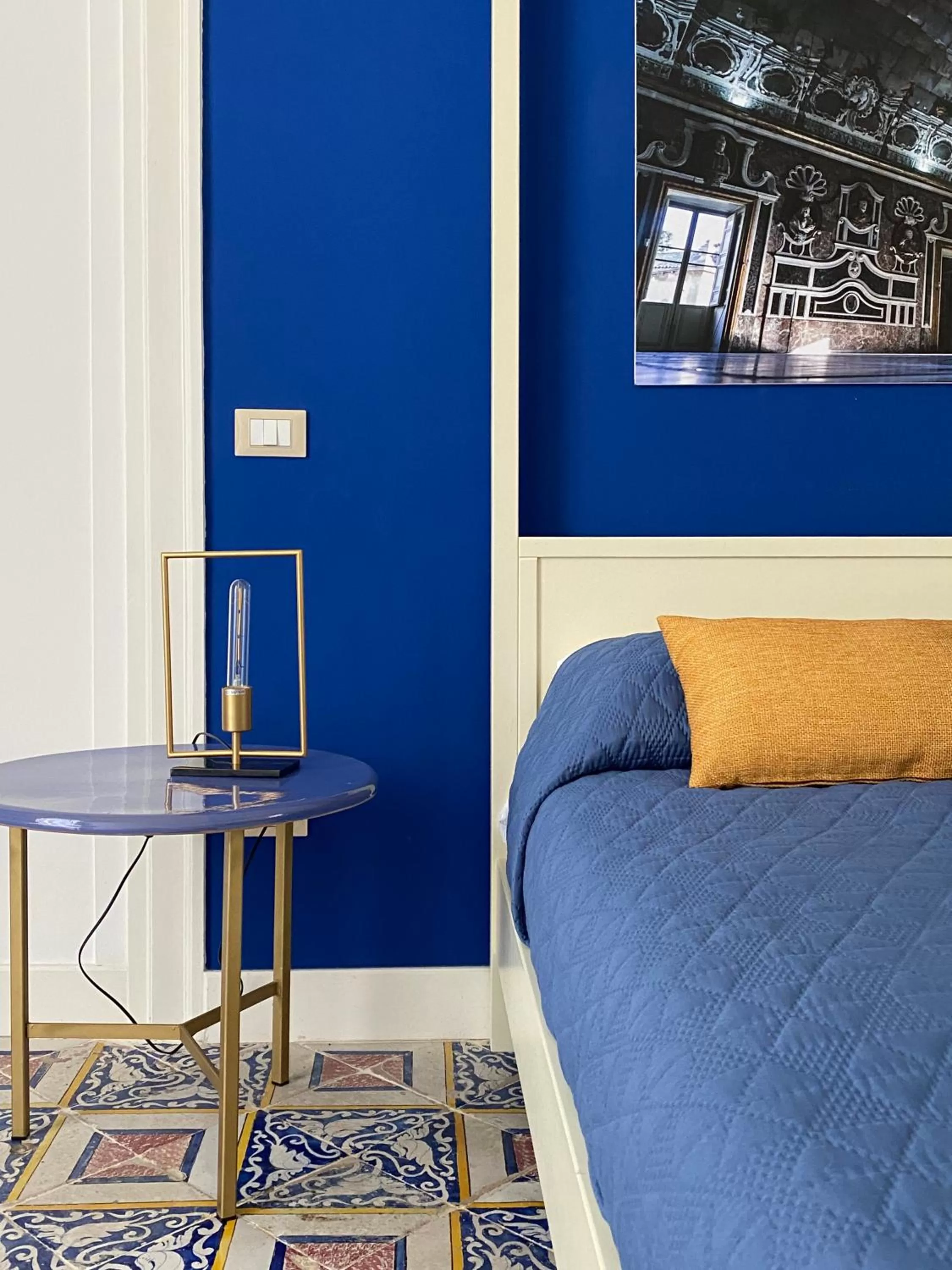 Decorative detail in B&B Palazzo Corselli