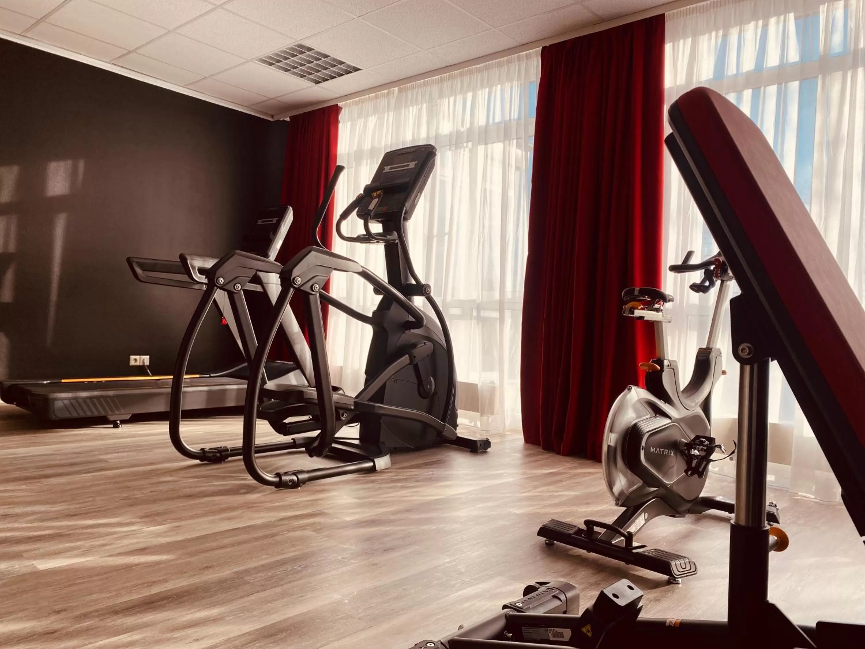 Fitness centre/facilities in DORMERO Hotel Bretten