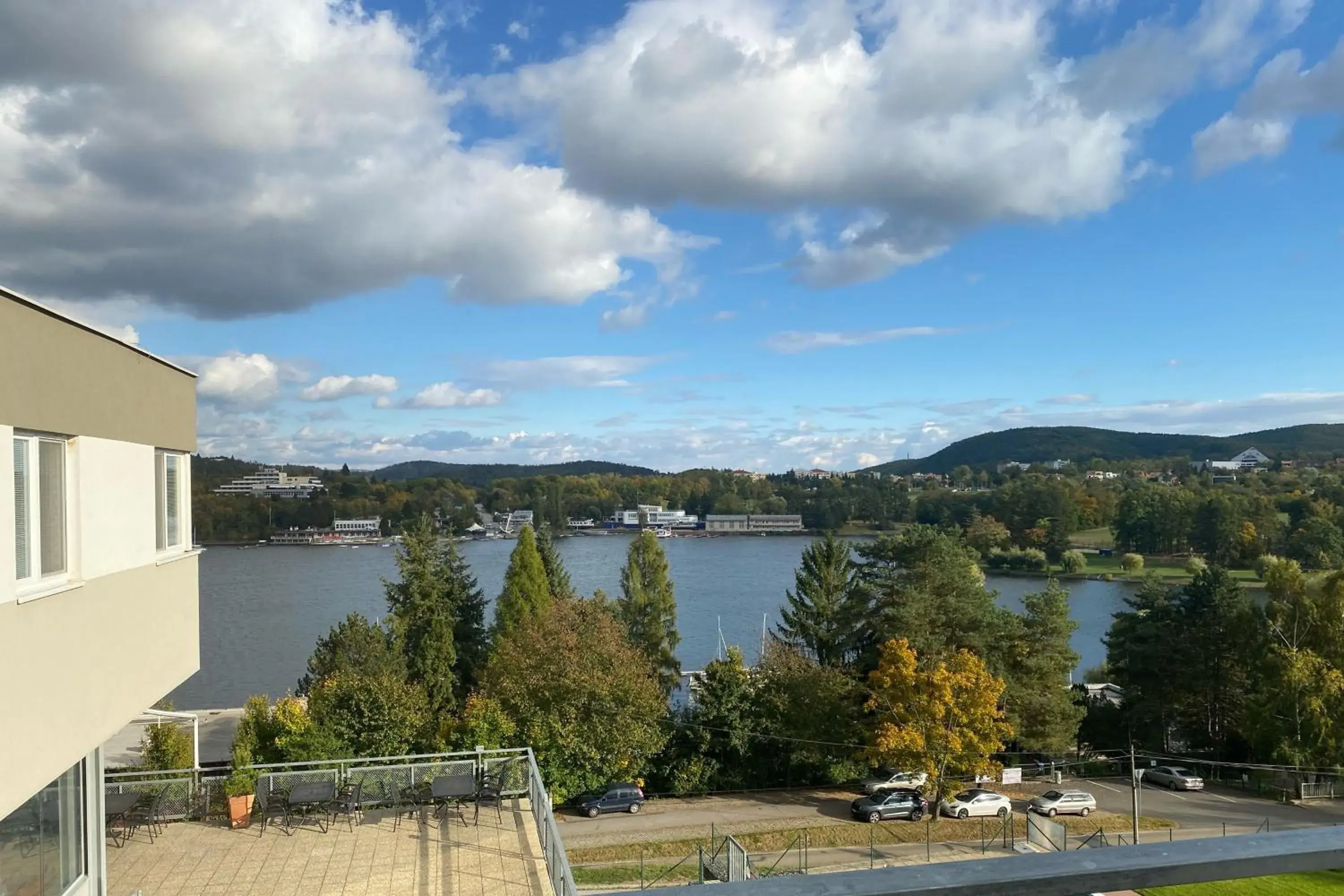 Lake view, River View in Hotel Rakovec