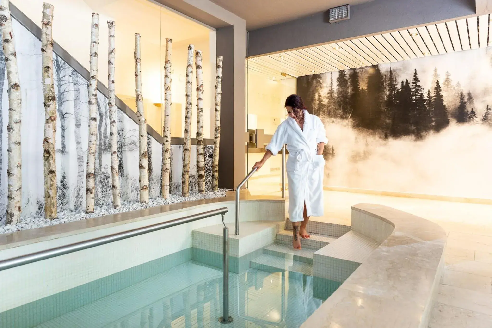 Spa and wellness centre/facilities in Das Parkhotel