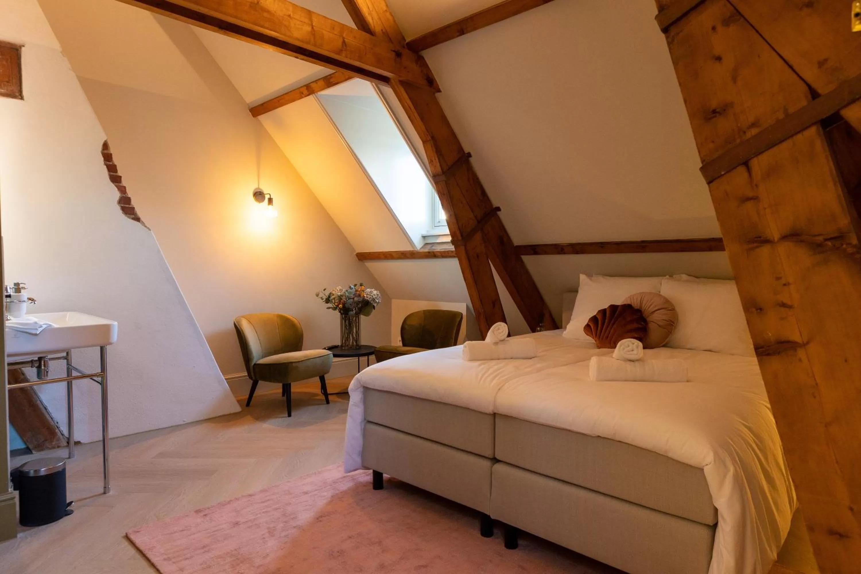 Bed in Hotel bij Jacob