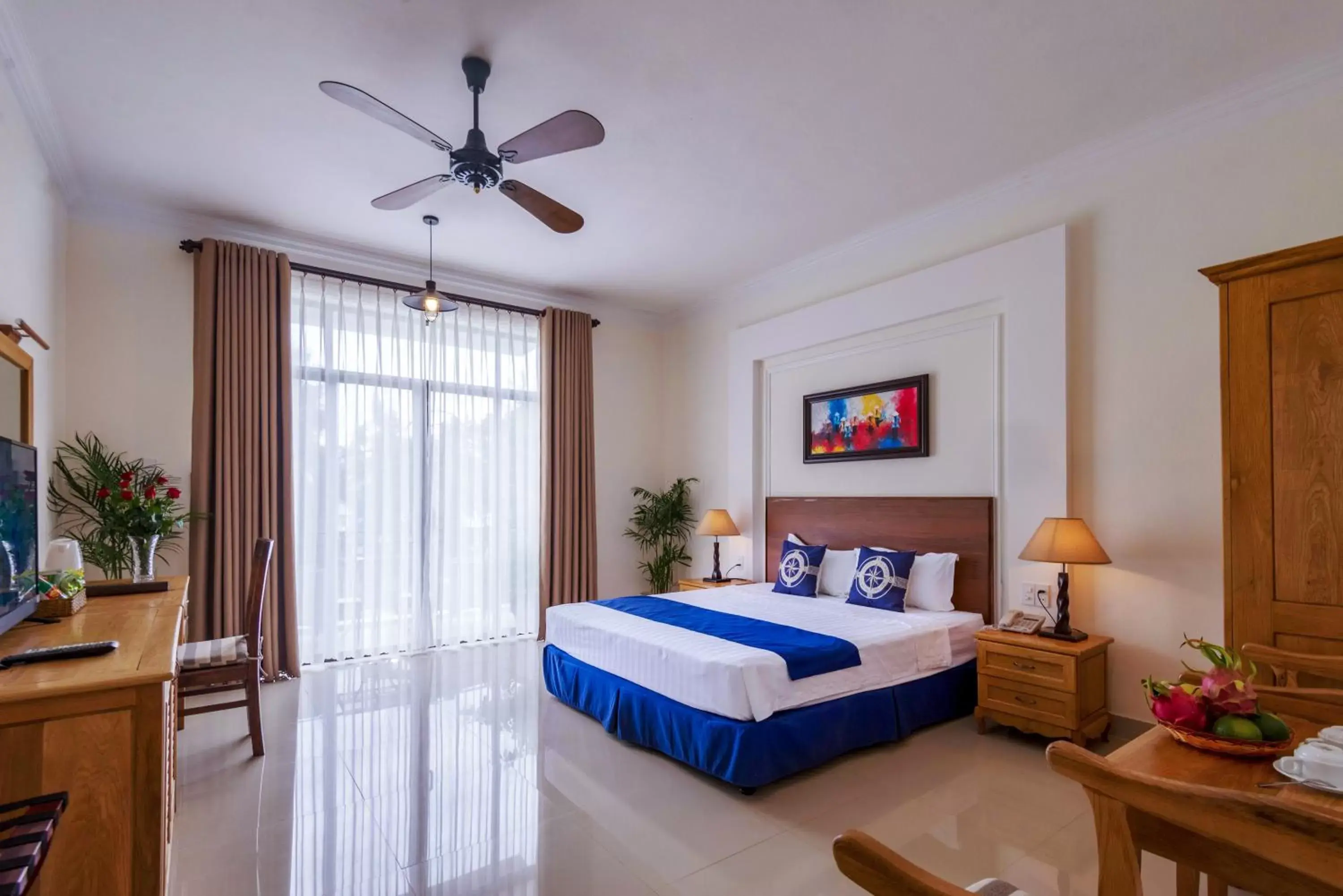 Deluxe Double Room with Sea View in Santa Sea Villa Deluxe Double Room with Sea View in Santa Sea Villa